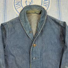 Load image into Gallery viewer, US Navy WW1/1920s Denim Shawl