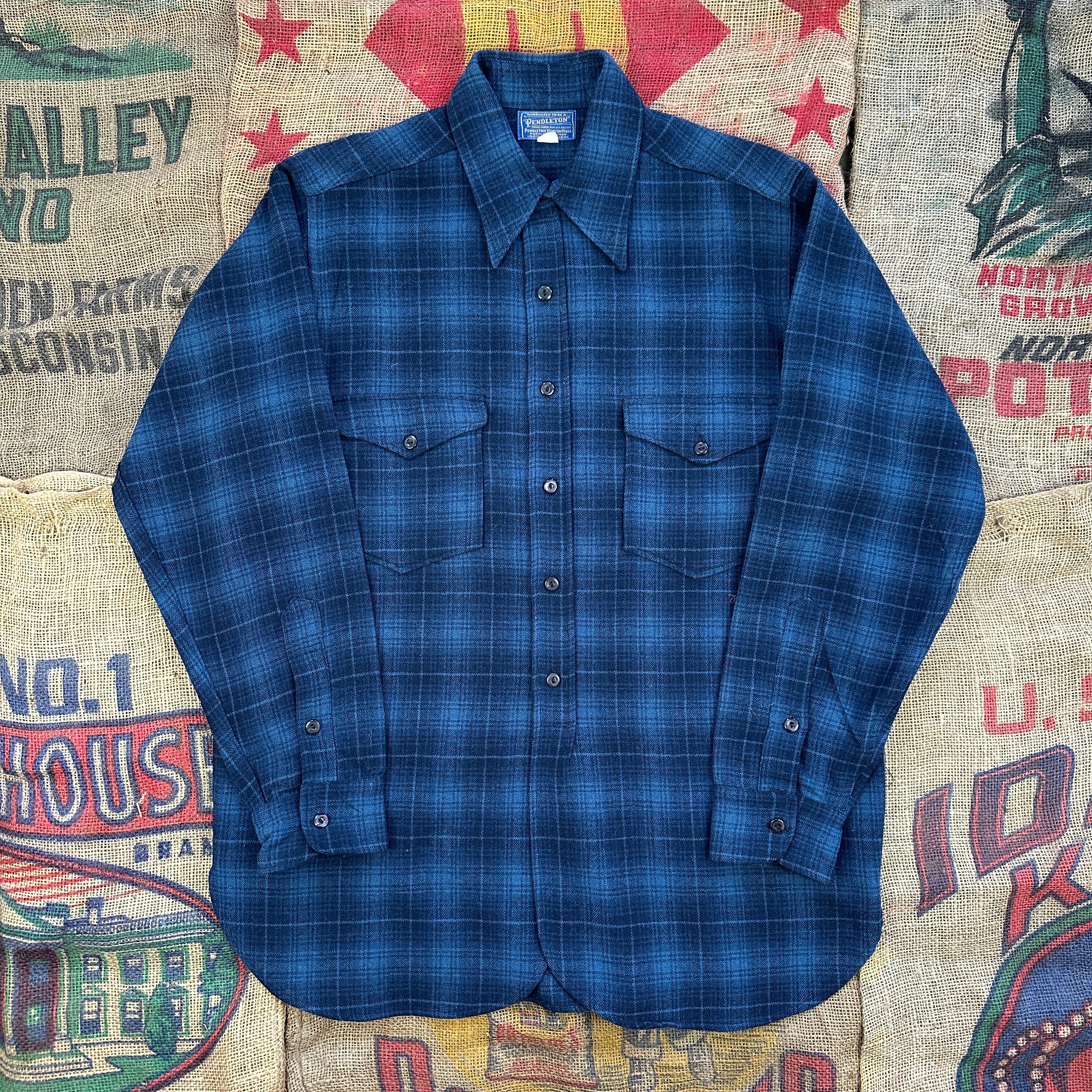 Pendleton 1930s Shadow-Plaid Shirt - Mint Condition – The