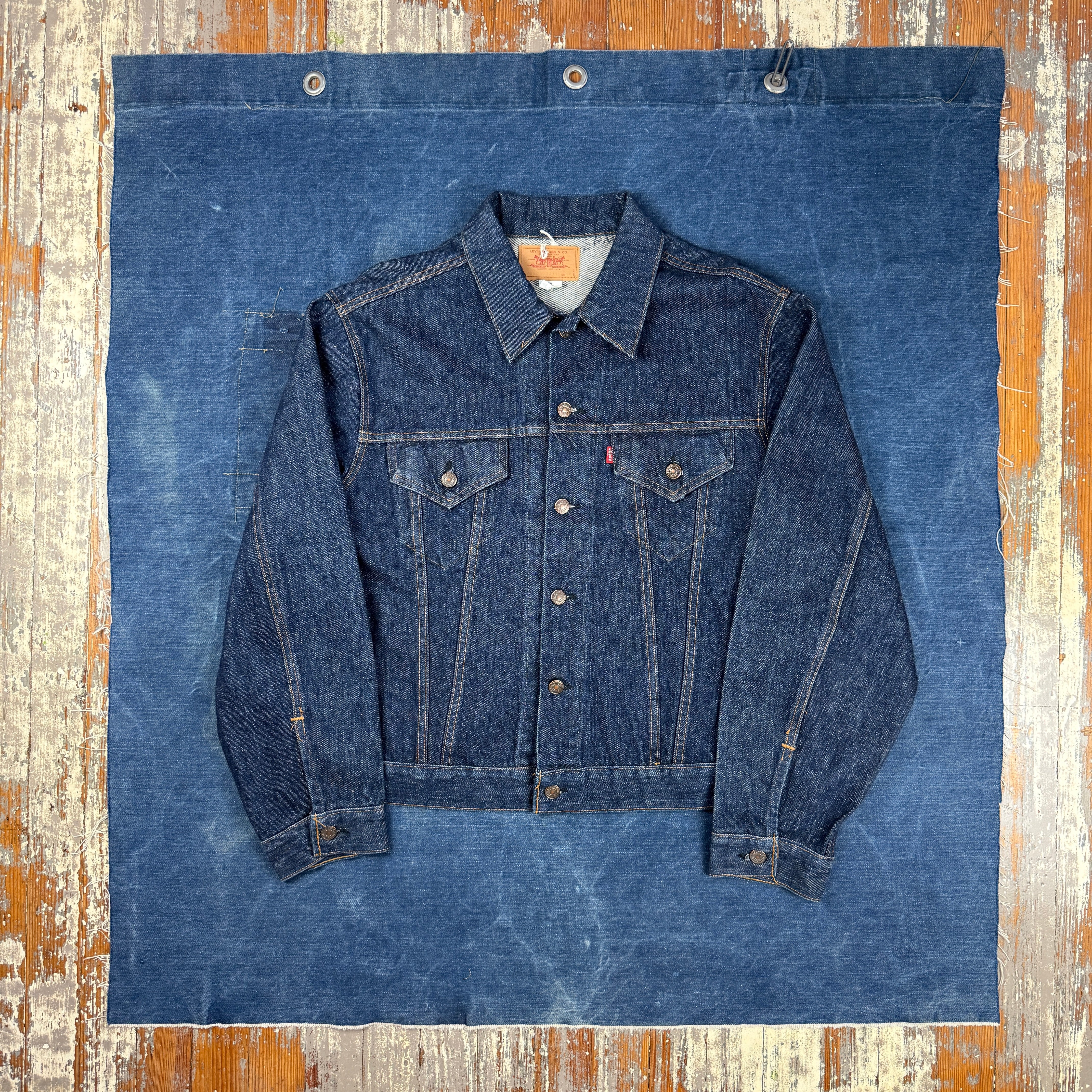 Levi's "Small E" 70505 early 70s Denim Jacket - Size 48 - Mint Condition