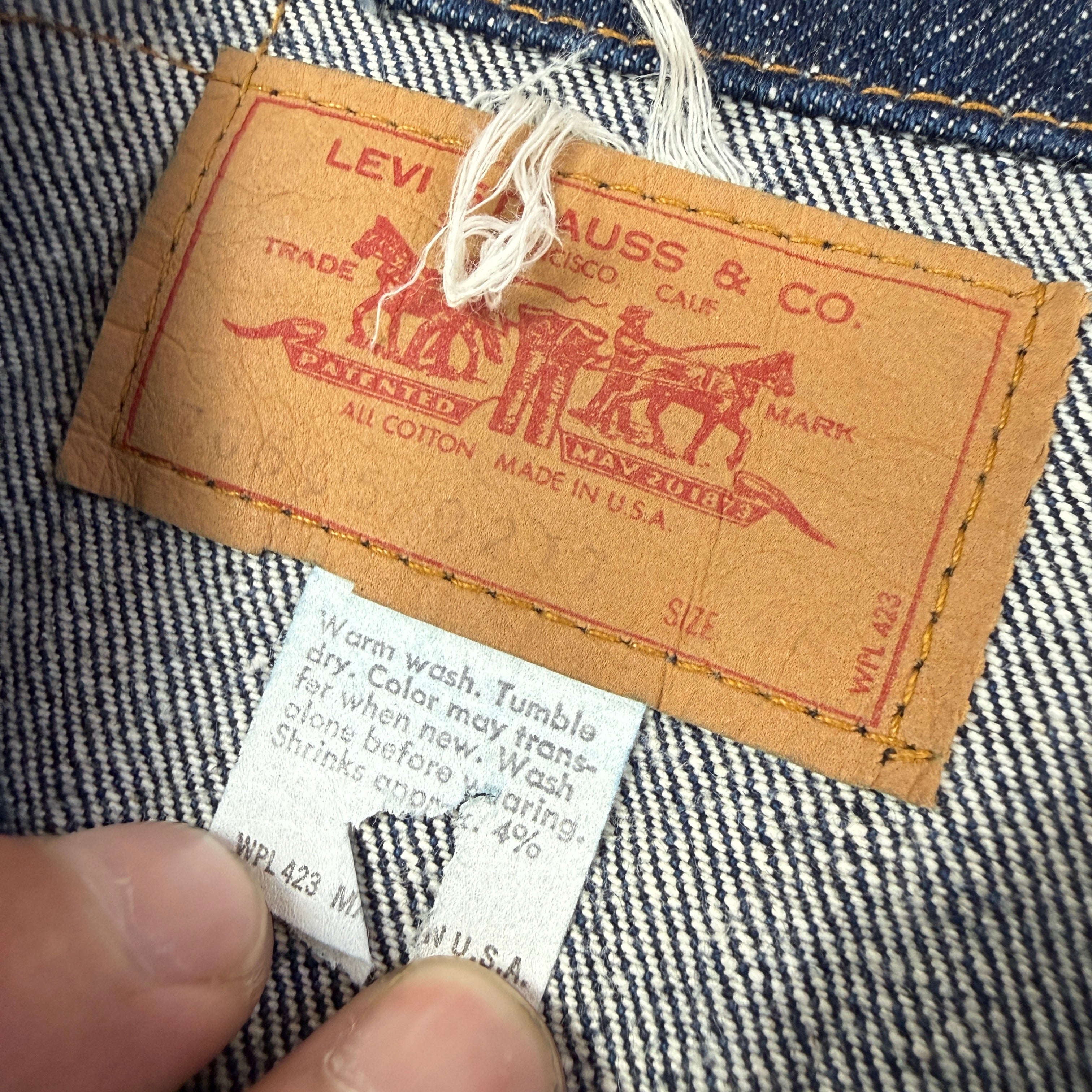 Levi's "Small E" 70505 early 70s Denim Jacket - Size 48 - Mint Condition