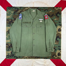 Load image into Gallery viewer, US Army Airborne OG107 Shirt with In-Country Made 82nd Patch