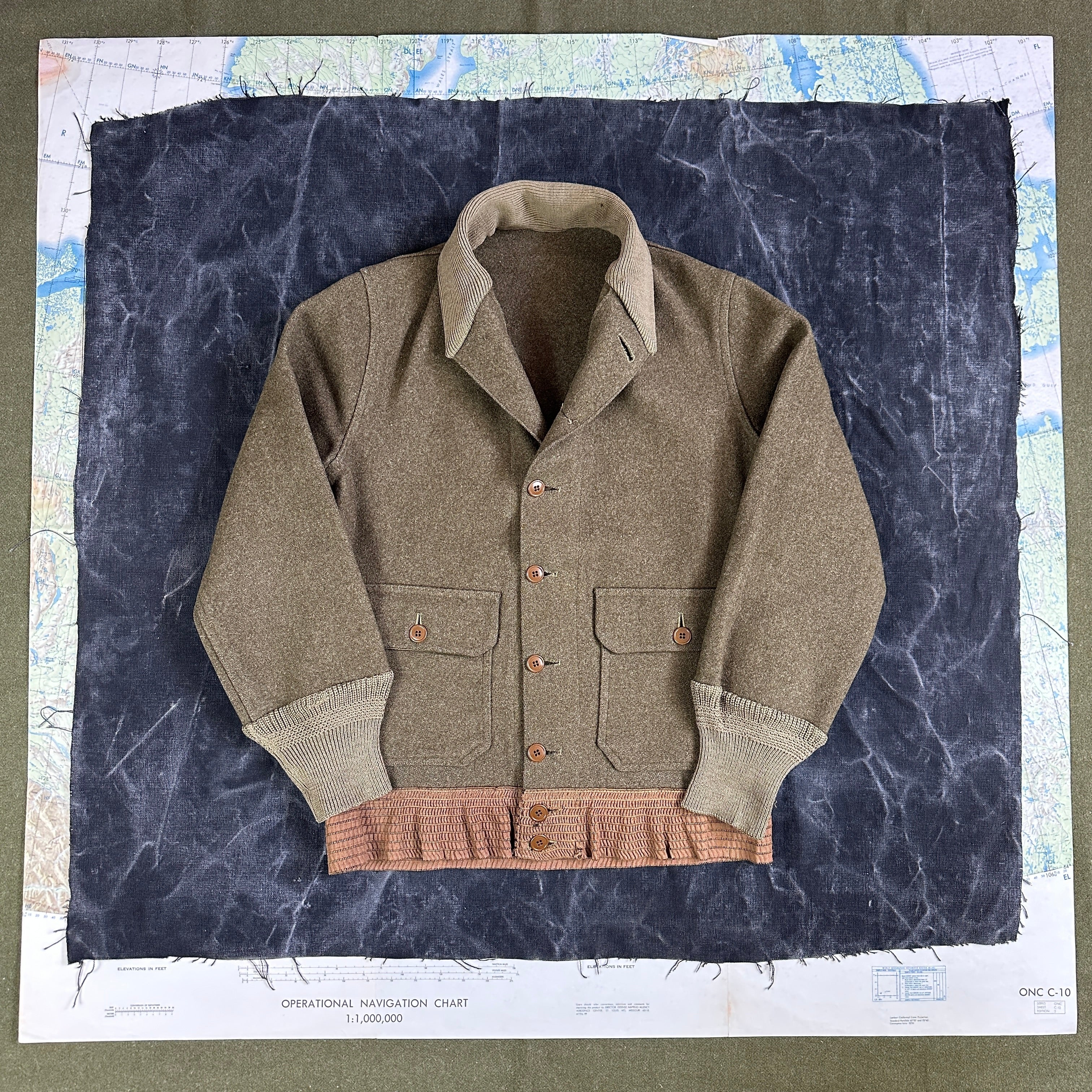 Civilian Conservation Corps 1930s A1 Wool Work Jacket