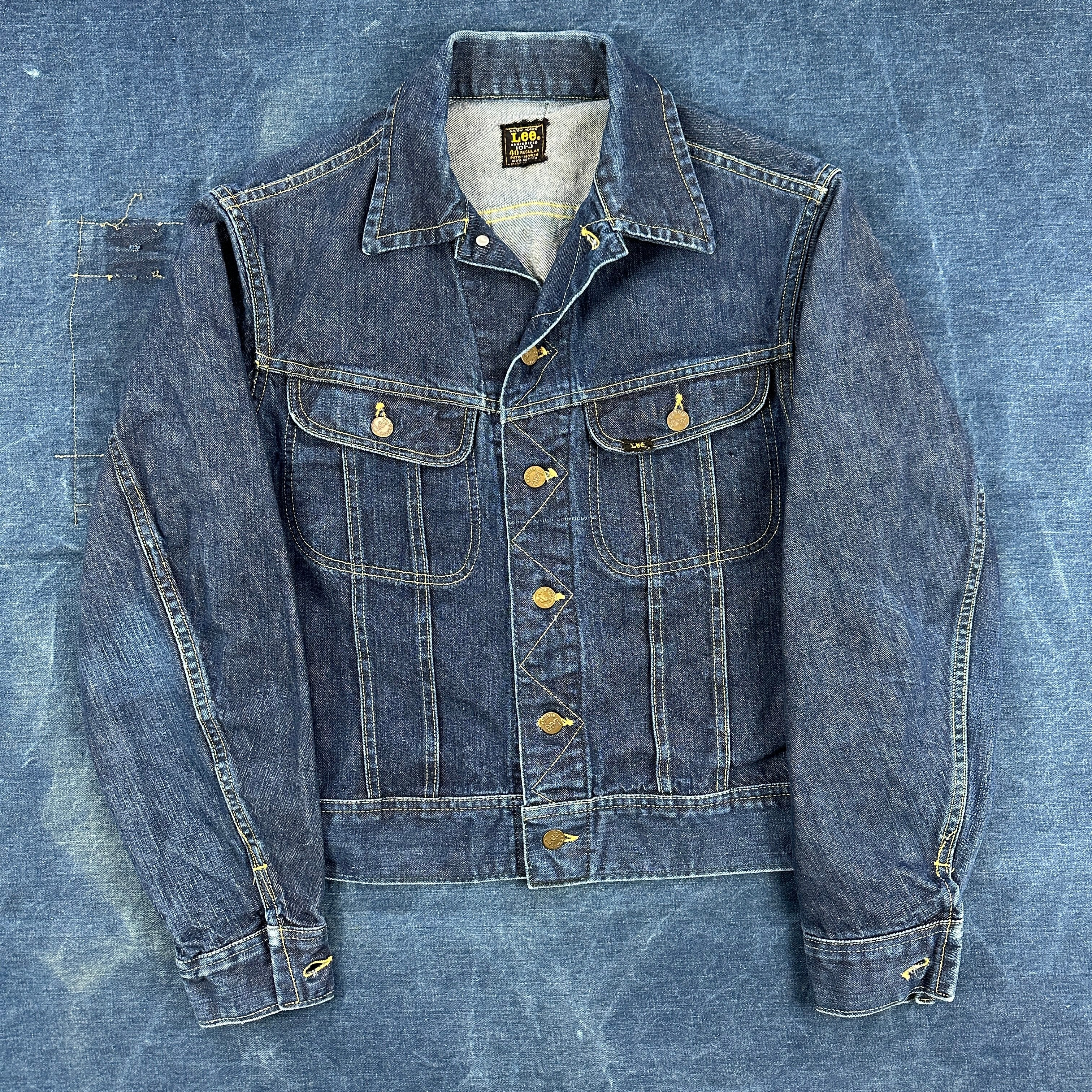 Lee Riders Early-1960s 101-J Denim Jacket – The Major's Tailor