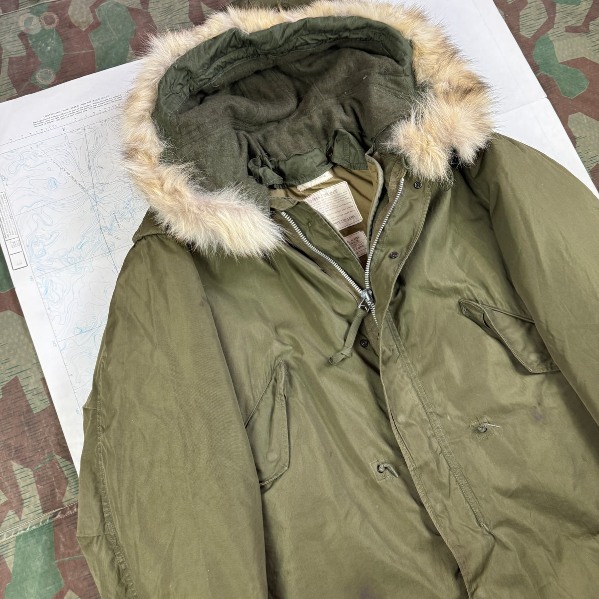 US Army M1951 Extreme Cold Weather Parka Set - Very Good Condition