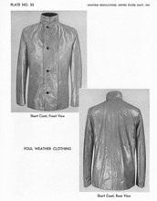 Load image into Gallery viewer, US Navy 1941 Foul Weather Short Coat