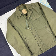 Load image into Gallery viewer, US Navy Early Pattern 1966 A2 Deck Jacket