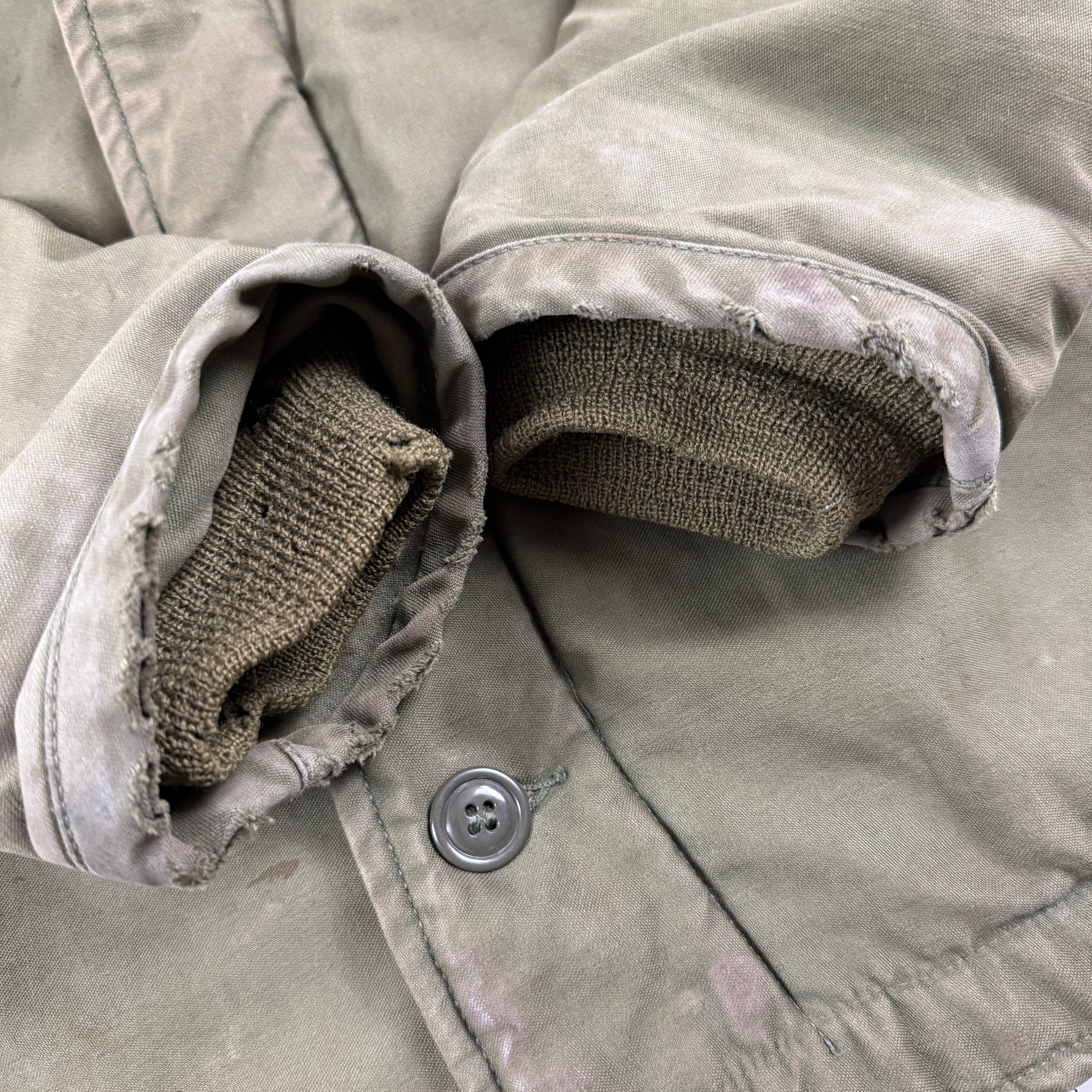 US Navy Early Pattern A2 Deck Jacket - Size Medium