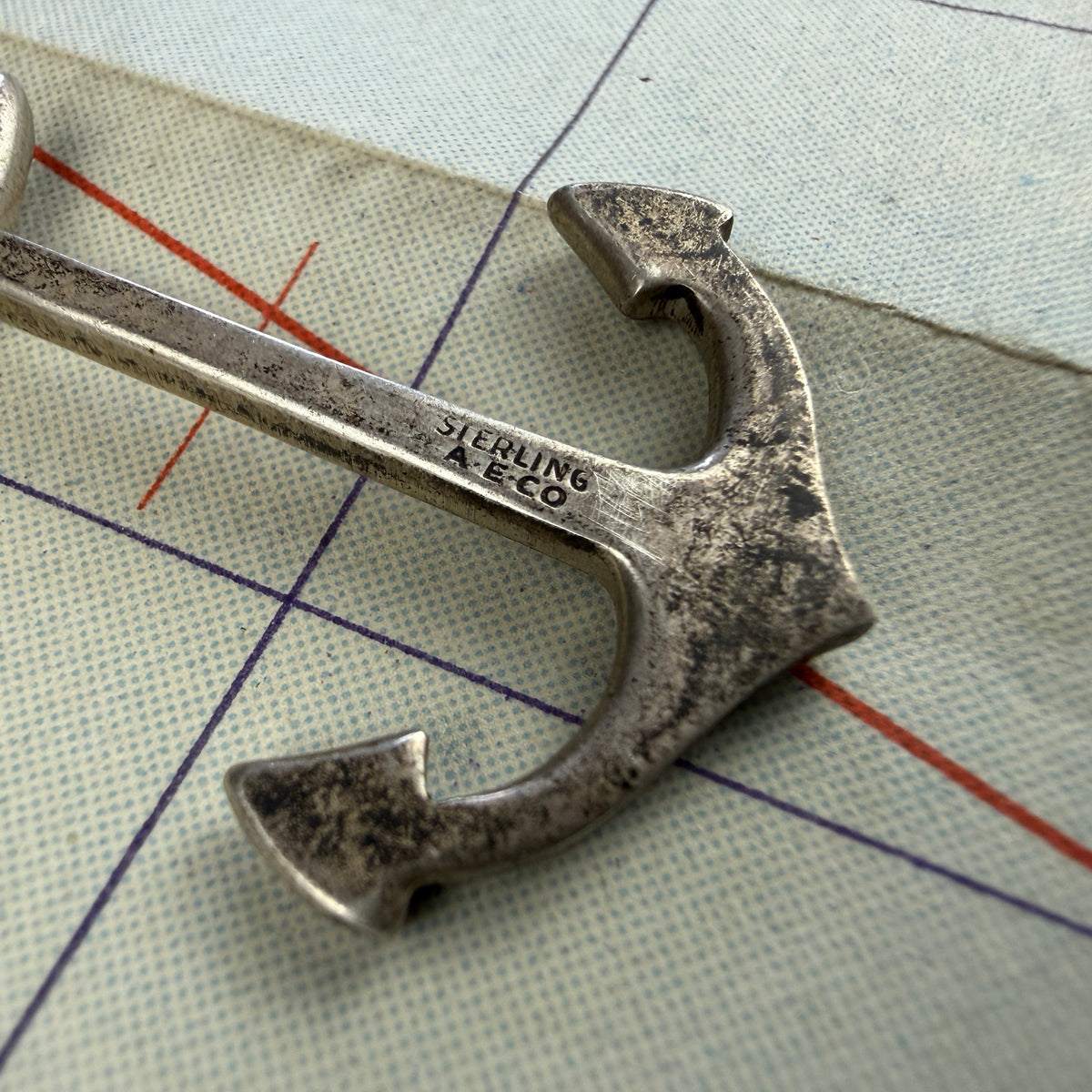US Navy WW2 Anchor Pendant