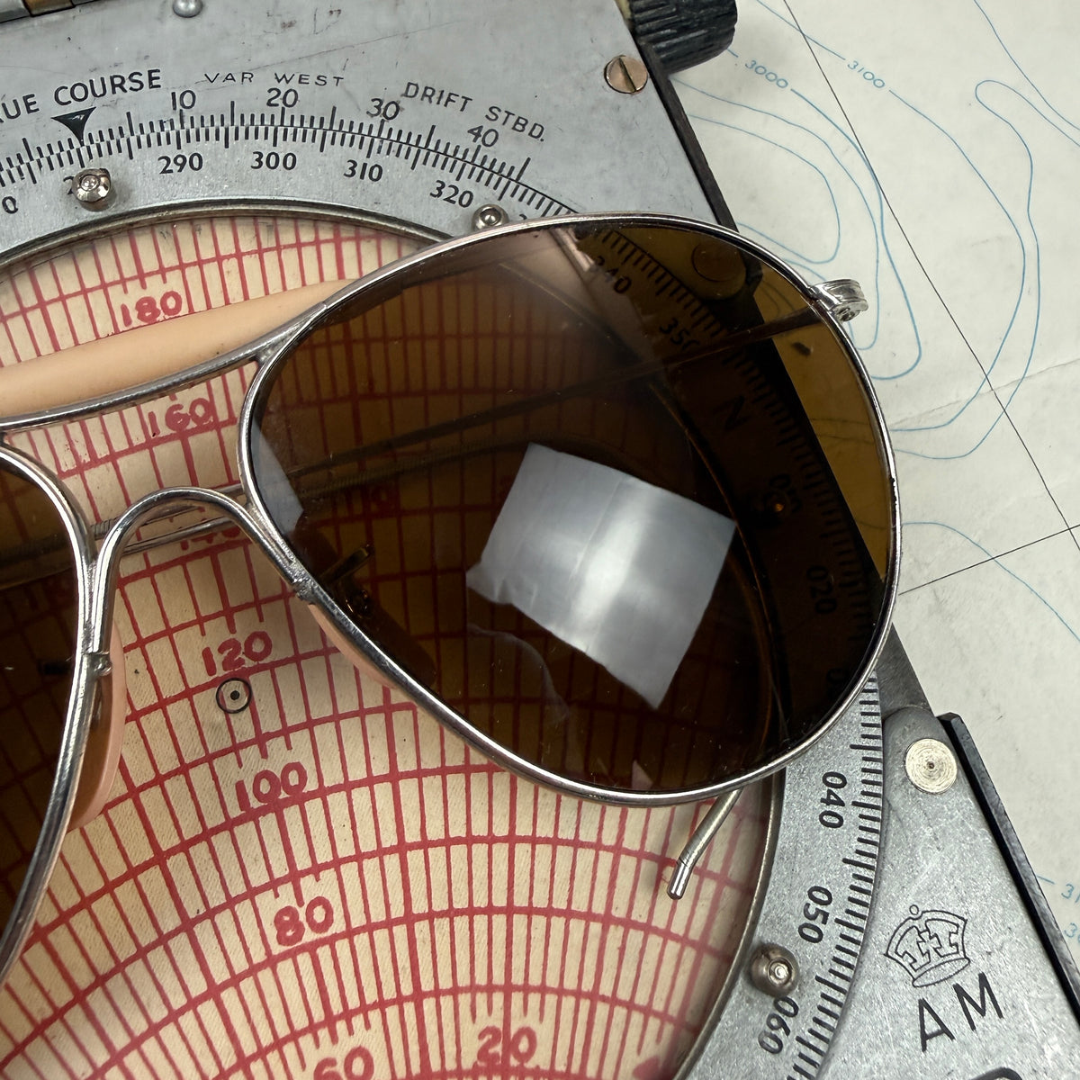 American Optical AN6531 Type 2 Aviator Sunglasses - Deadstock