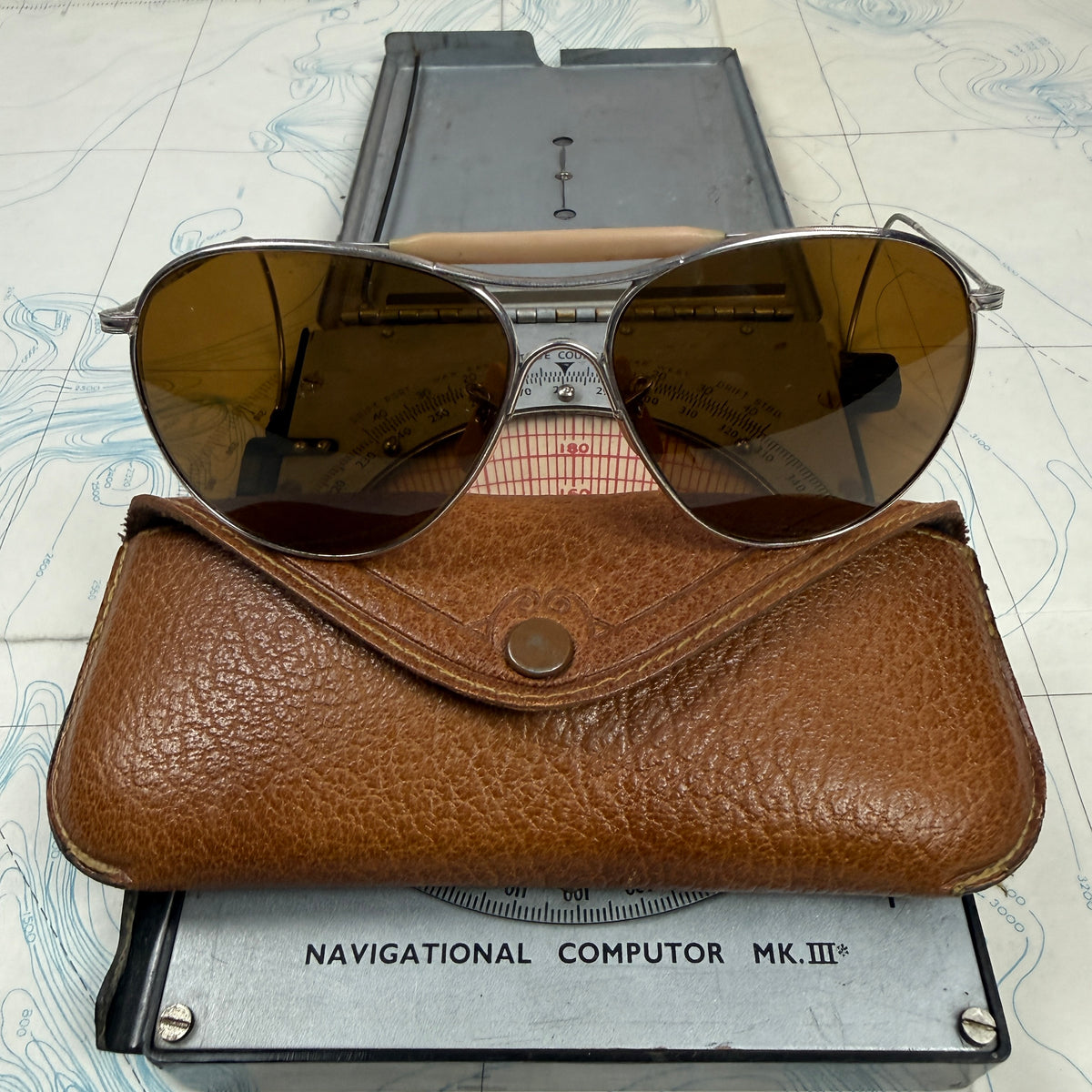 American Optical AN6531 Type 2 Aviator Sunglasses - Deadstock