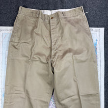 Load image into Gallery viewer, US Army 1956 Pattern Chino Trousers - Size 37