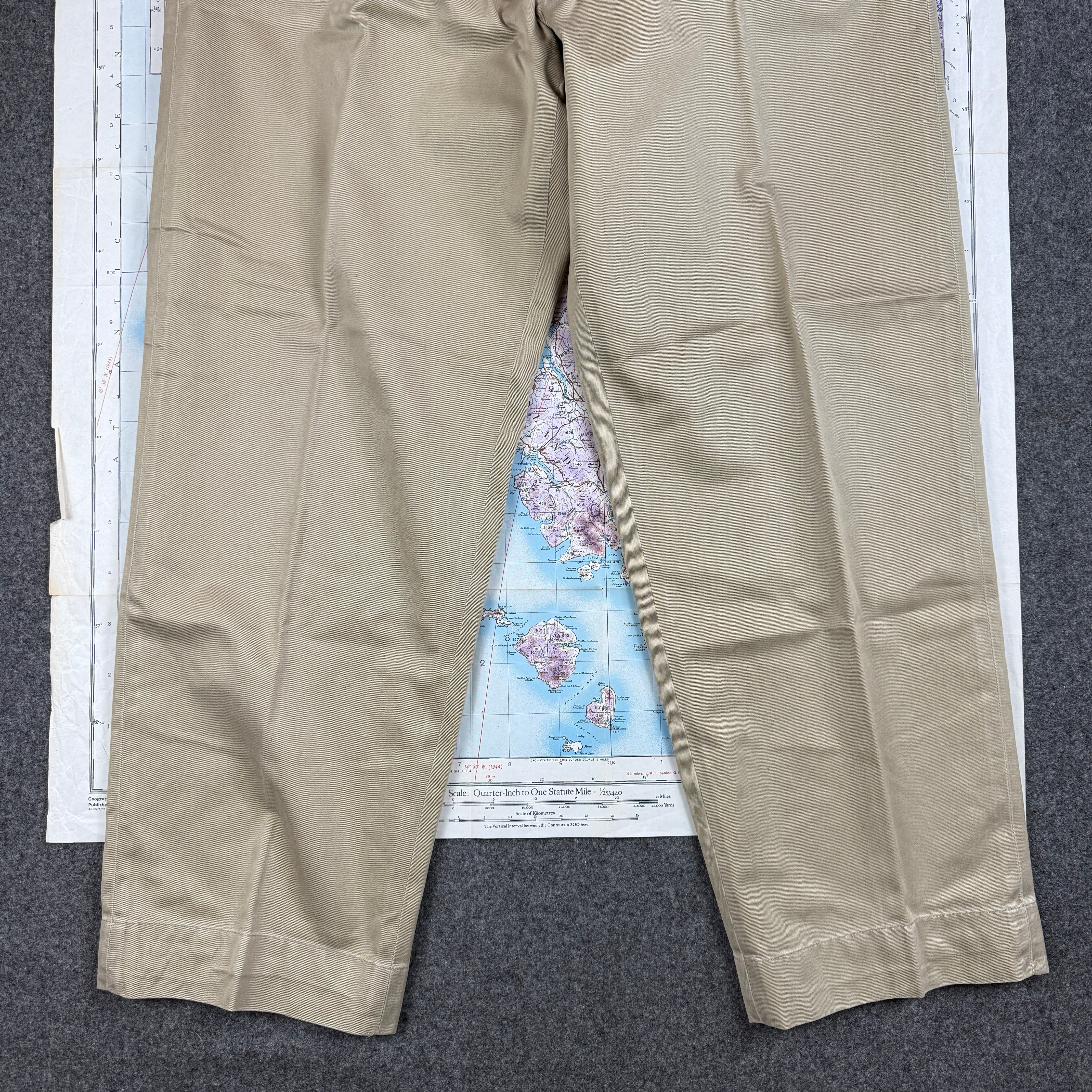 US Army 1956 Pattern Chino Trousers - Size 37