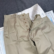 Load image into Gallery viewer, US Army 1956 Pattern Chino Trousers - Size 37