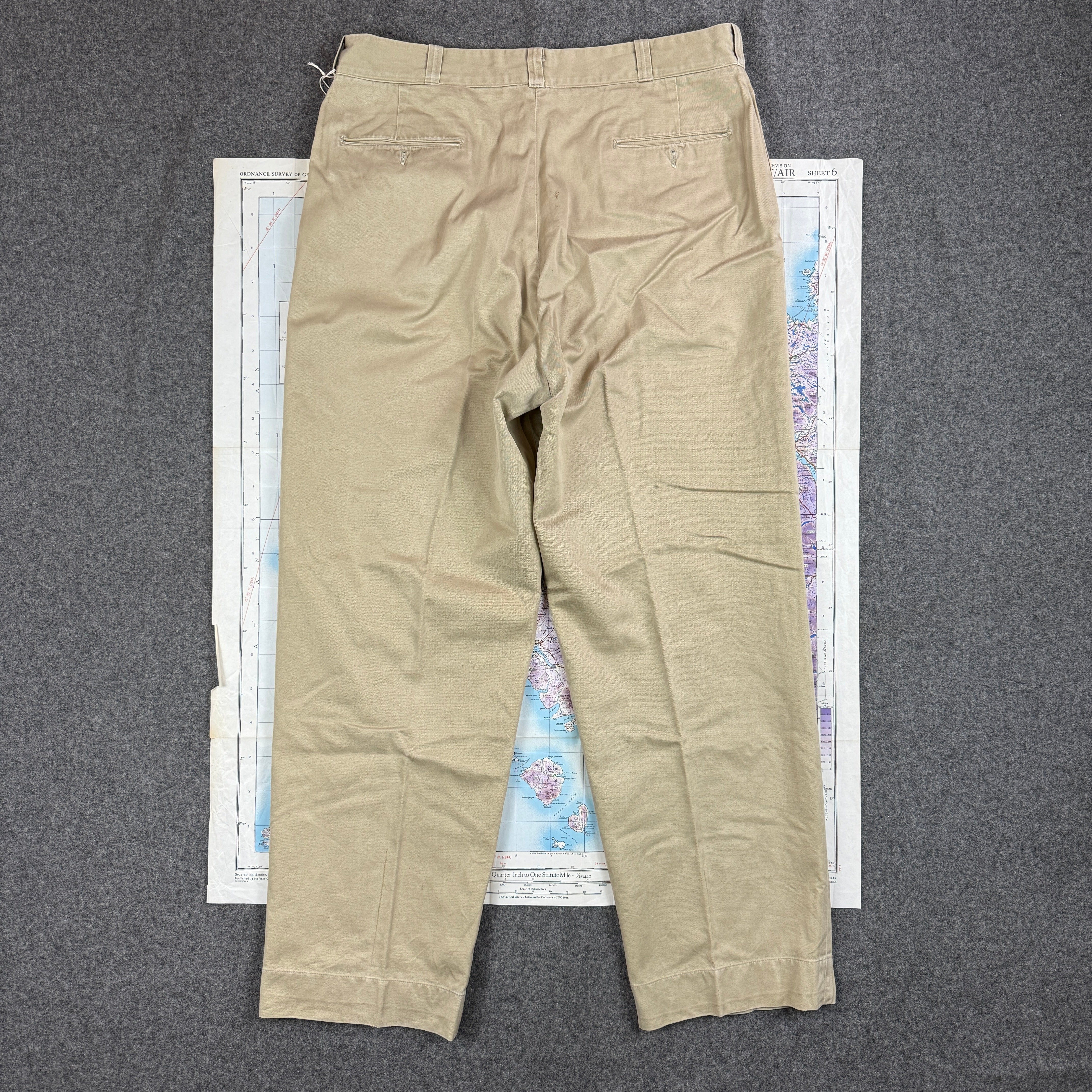 US Army 1956 Pattern Chino Trousers - Size 37
