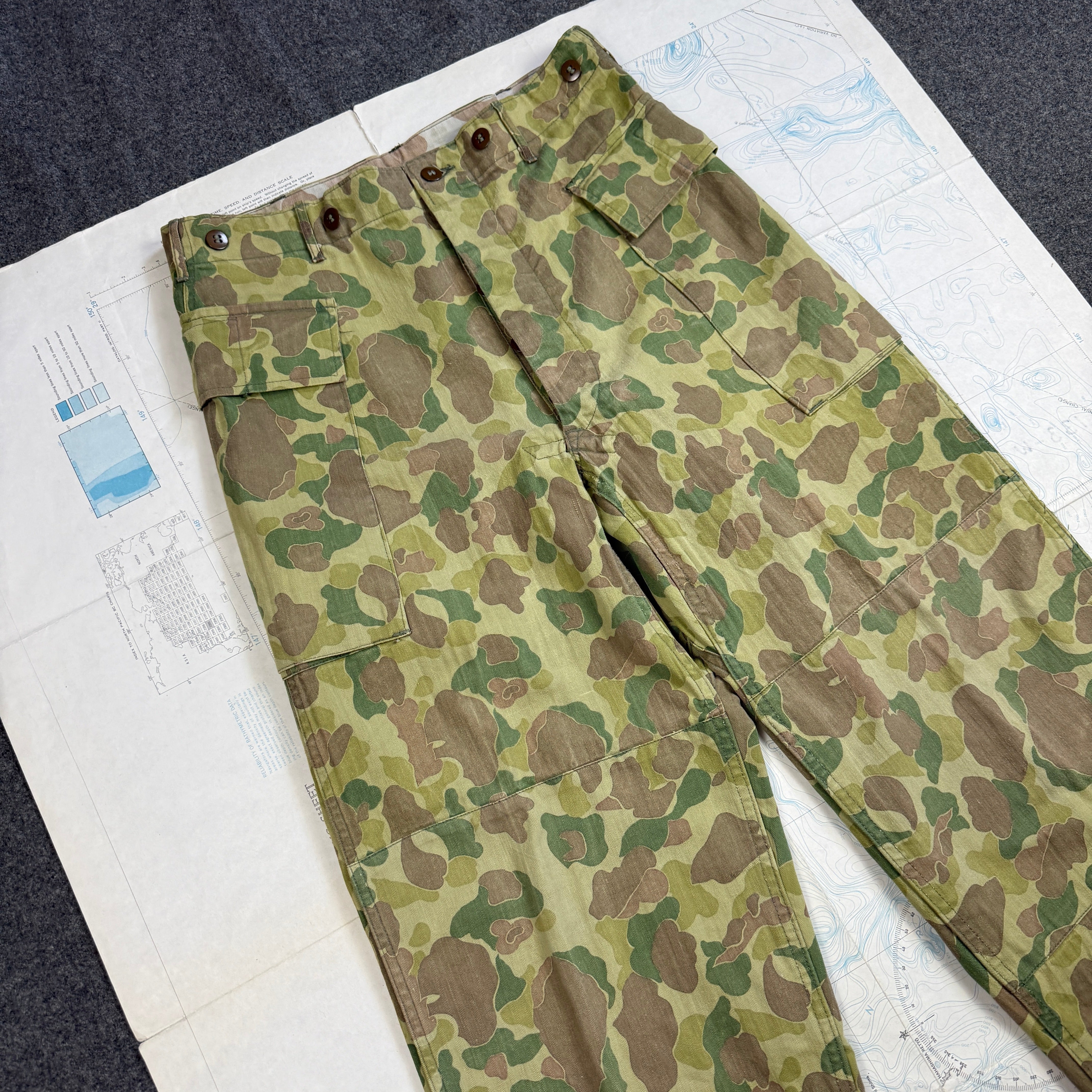 US Army WW2 "ETO" Frogskin Trousers - size 34 - Mint Condition