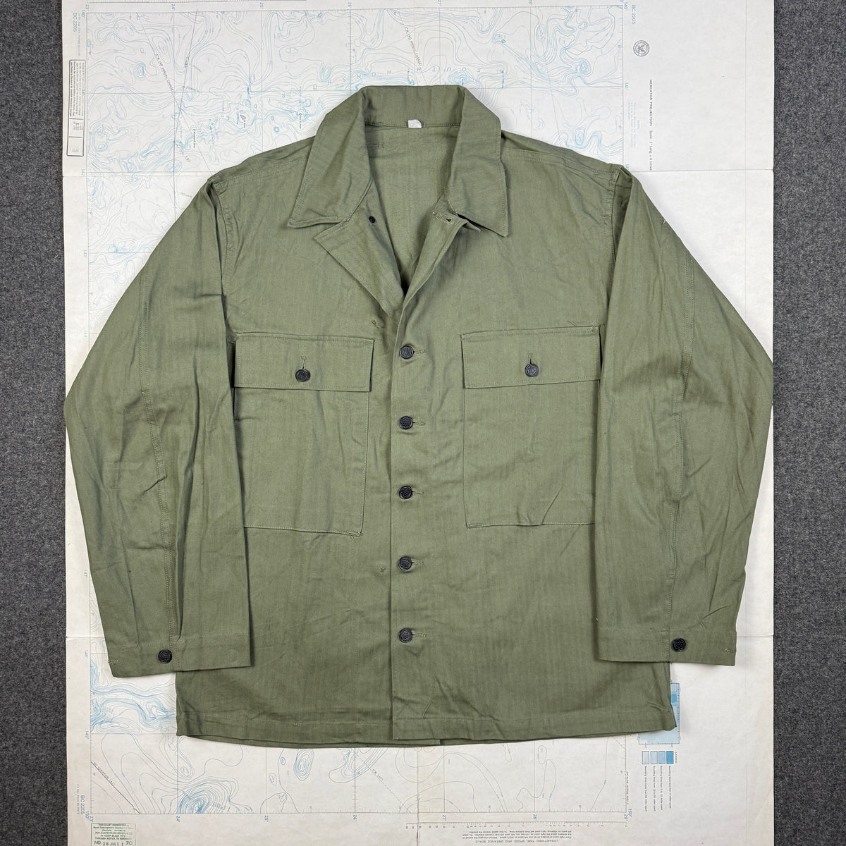 US Army WW2 HBT Fatigue Shirt - Deadstock