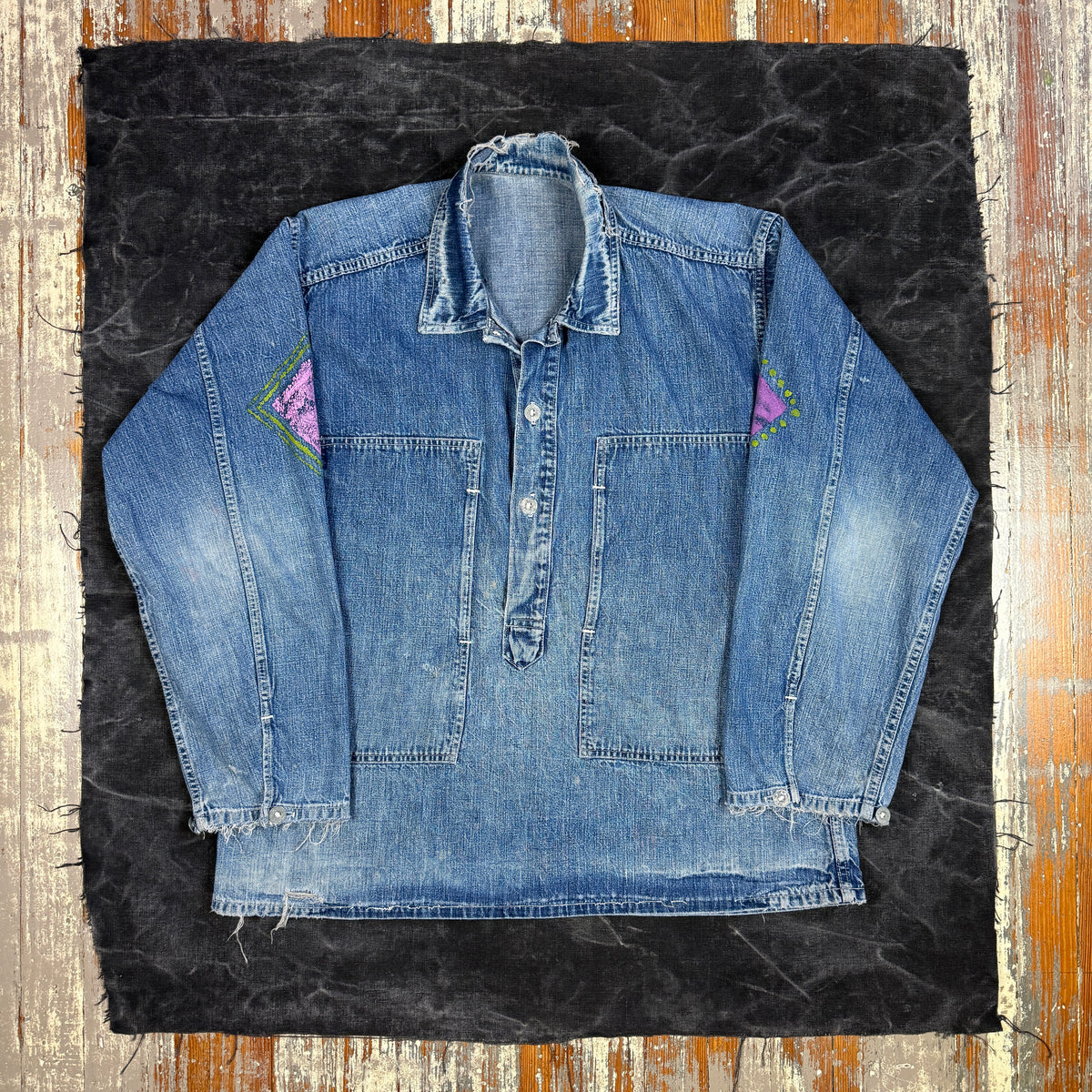 US Army Blue Denim Jumper