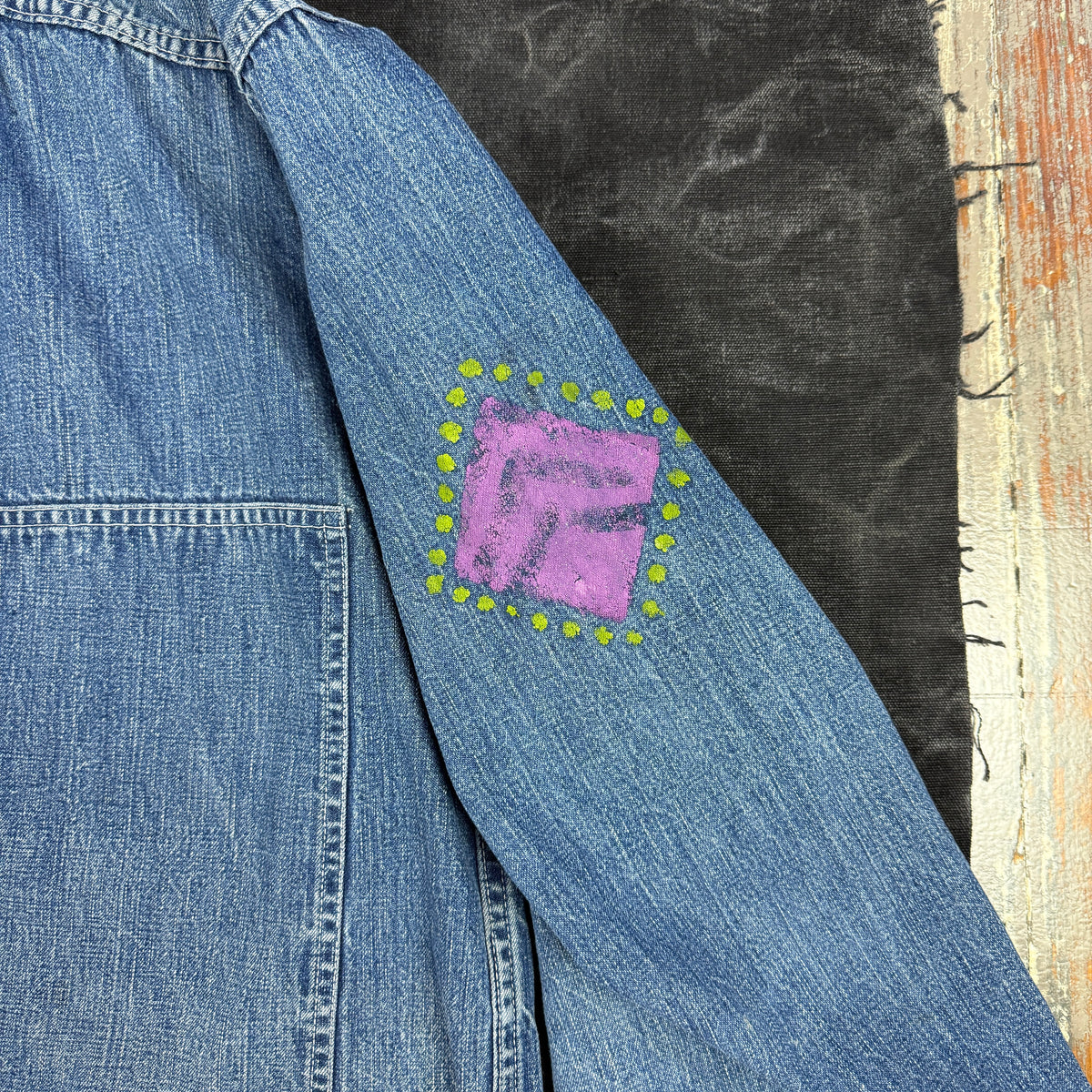 US Army Blue Denim Jumper