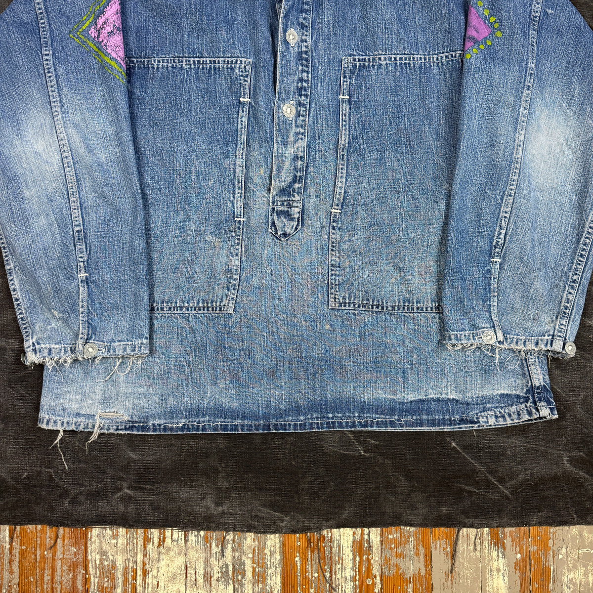 US Army Blue Denim Jumper