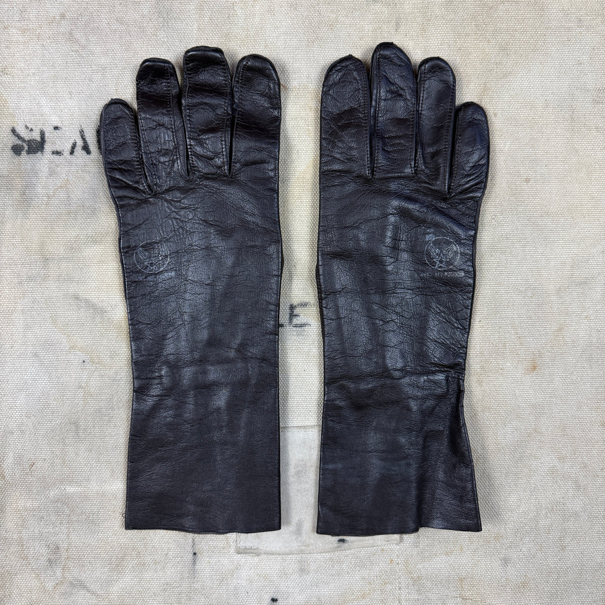USAAF WW2 Leather B-3A Flight Gloves - Deadstock