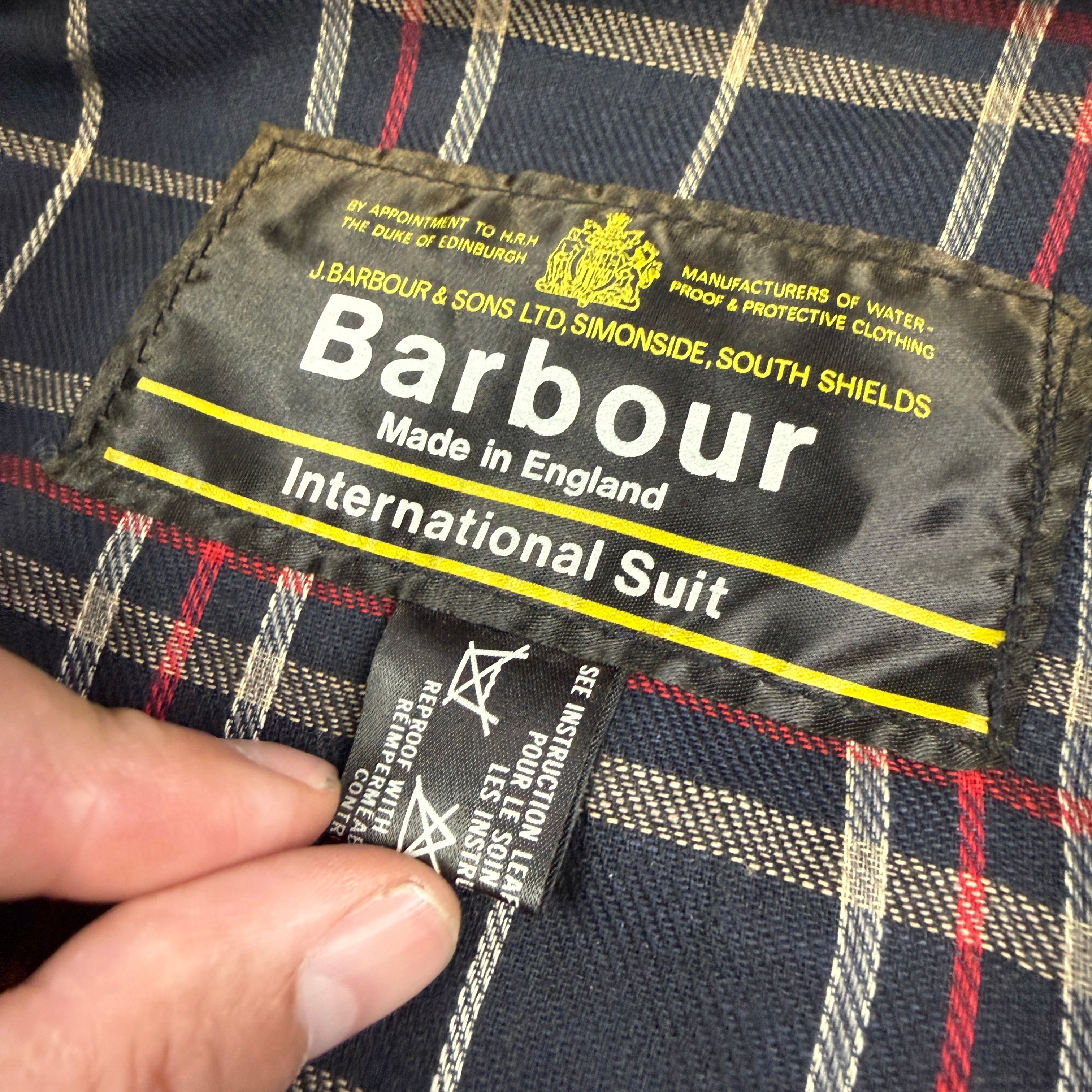 Barbour "One Crown" 1970s International Motorcycle Suit - Deadstock