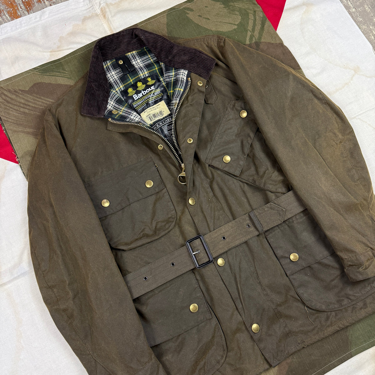 Barbour British Army NATO M12 International Dispatch Rider Jacket - Deadstock