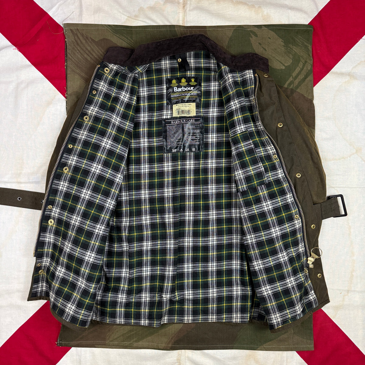 Barbour British Army NATO M12 International Dispatch Rider Jacket - Deadstock