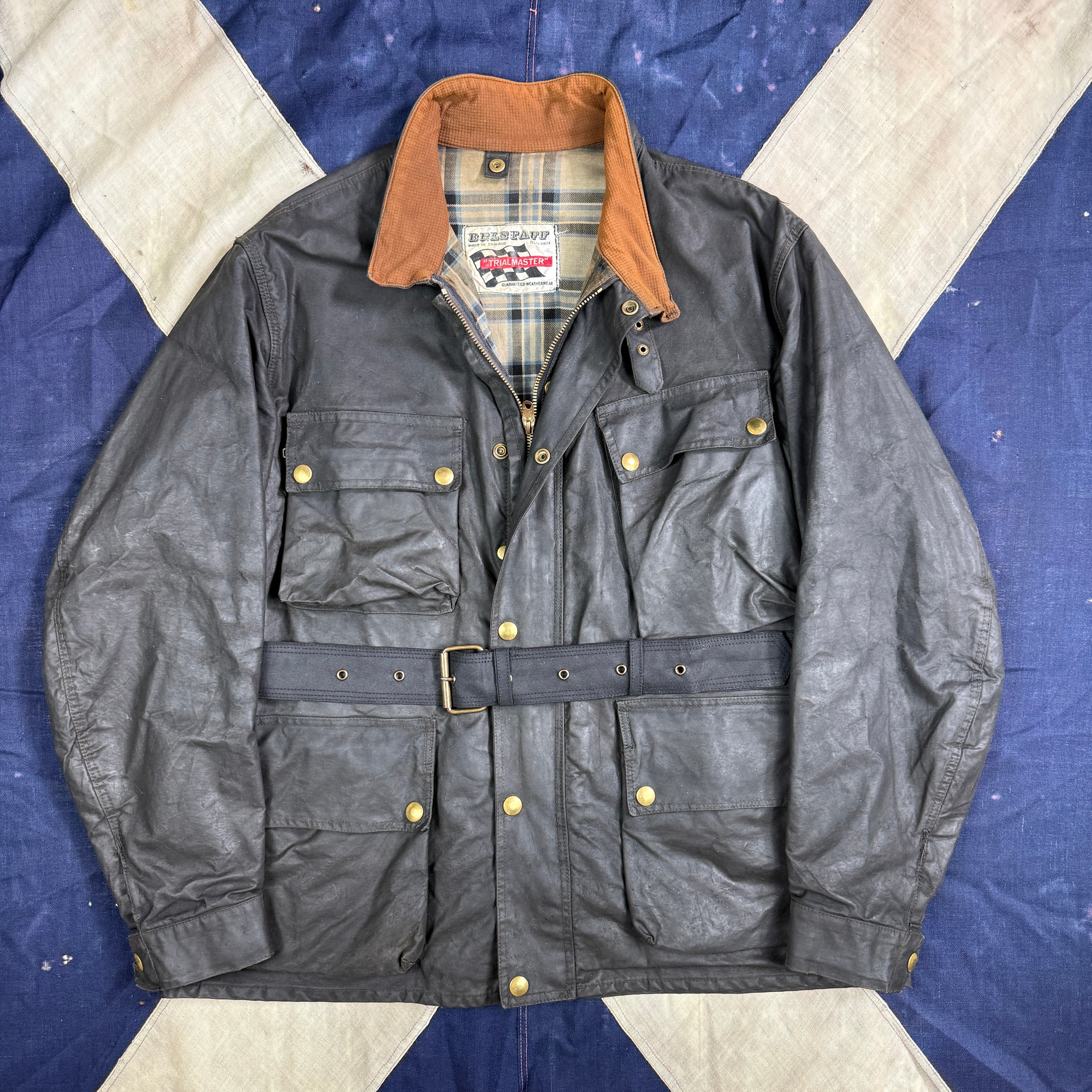 Belstaff Trialmaster 1950s/60s Chequered Flag