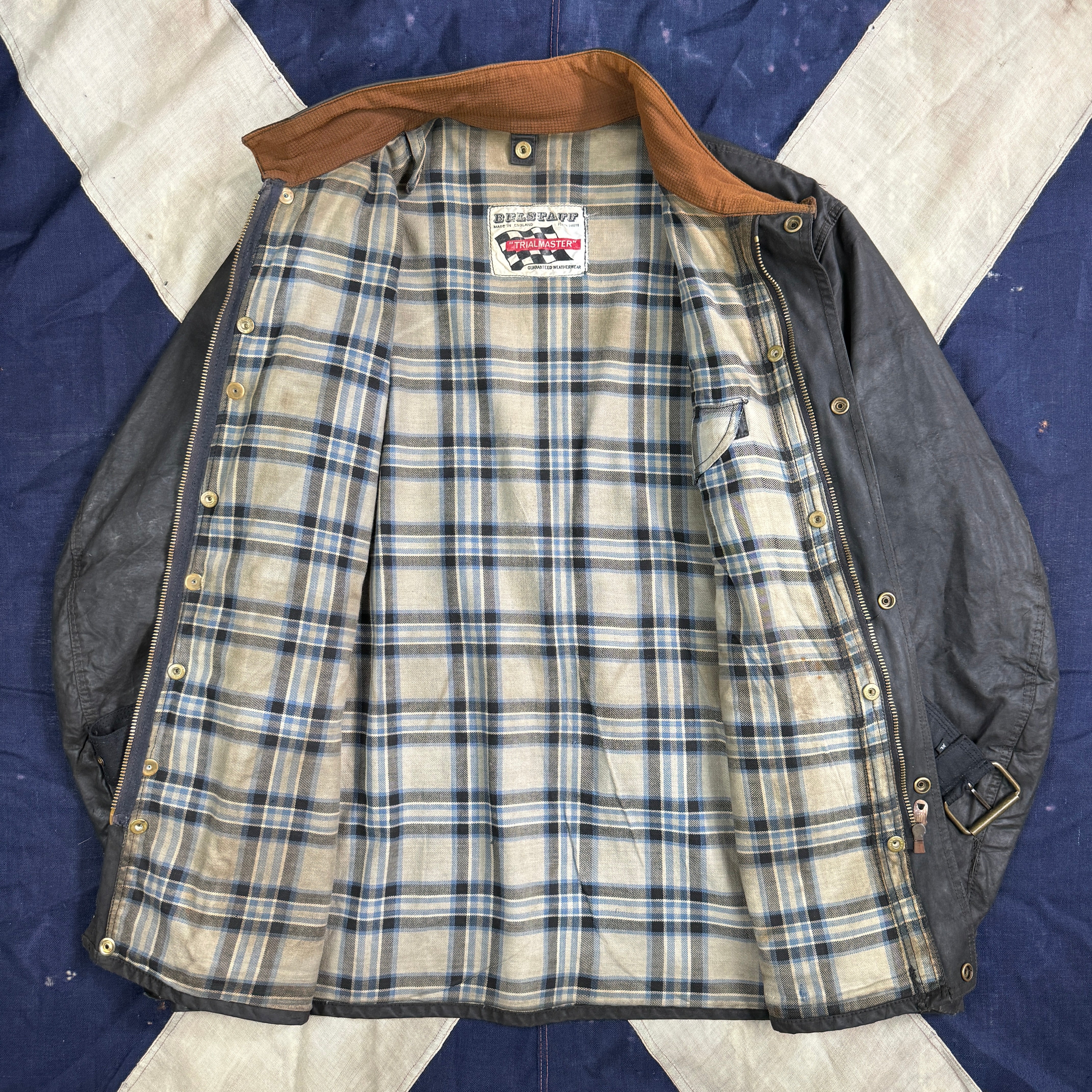 Belstaff Trialmaster 1950s/60s Chequered Flag