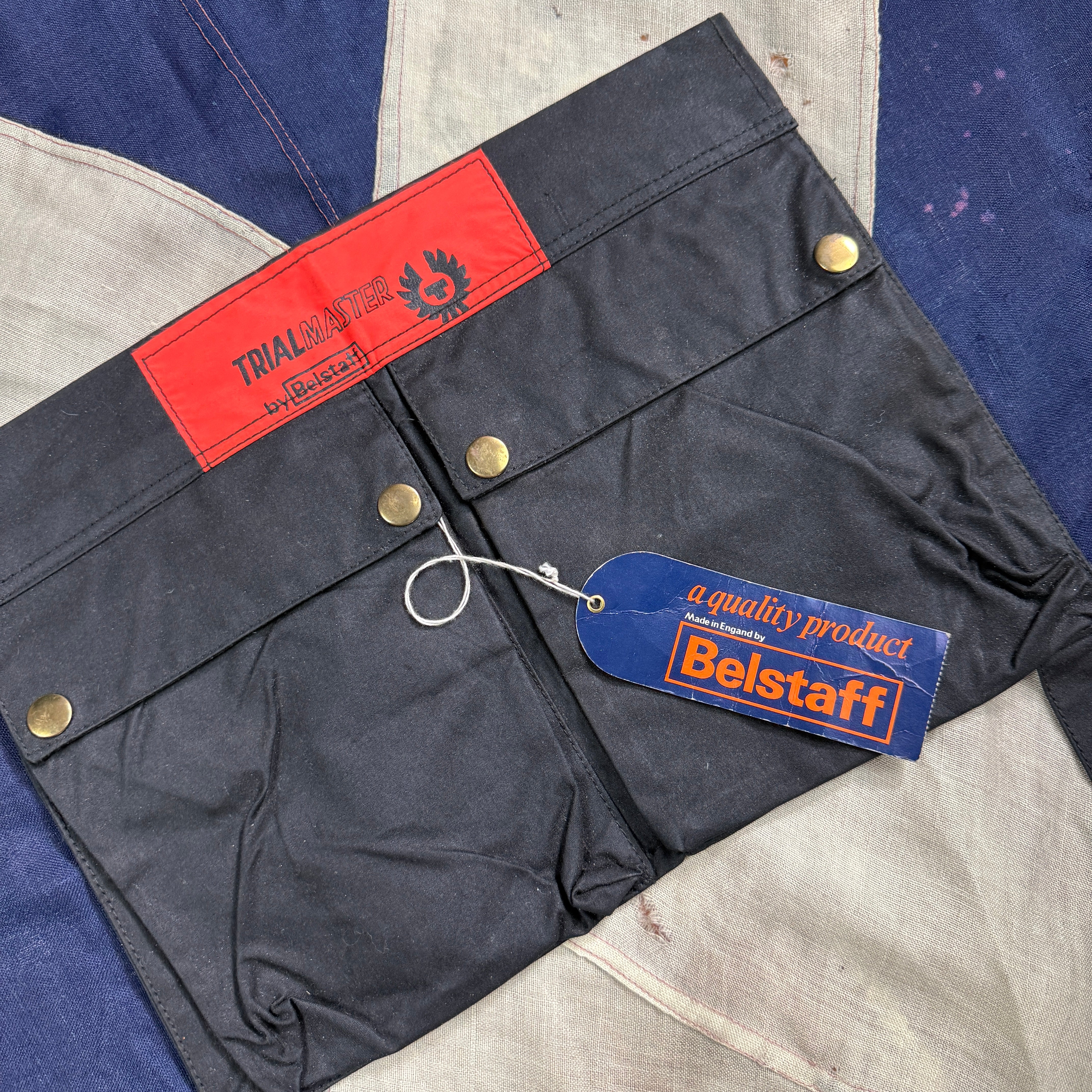 Belstaff Trialmaster 1970s Racing Pouch - Deadstock
