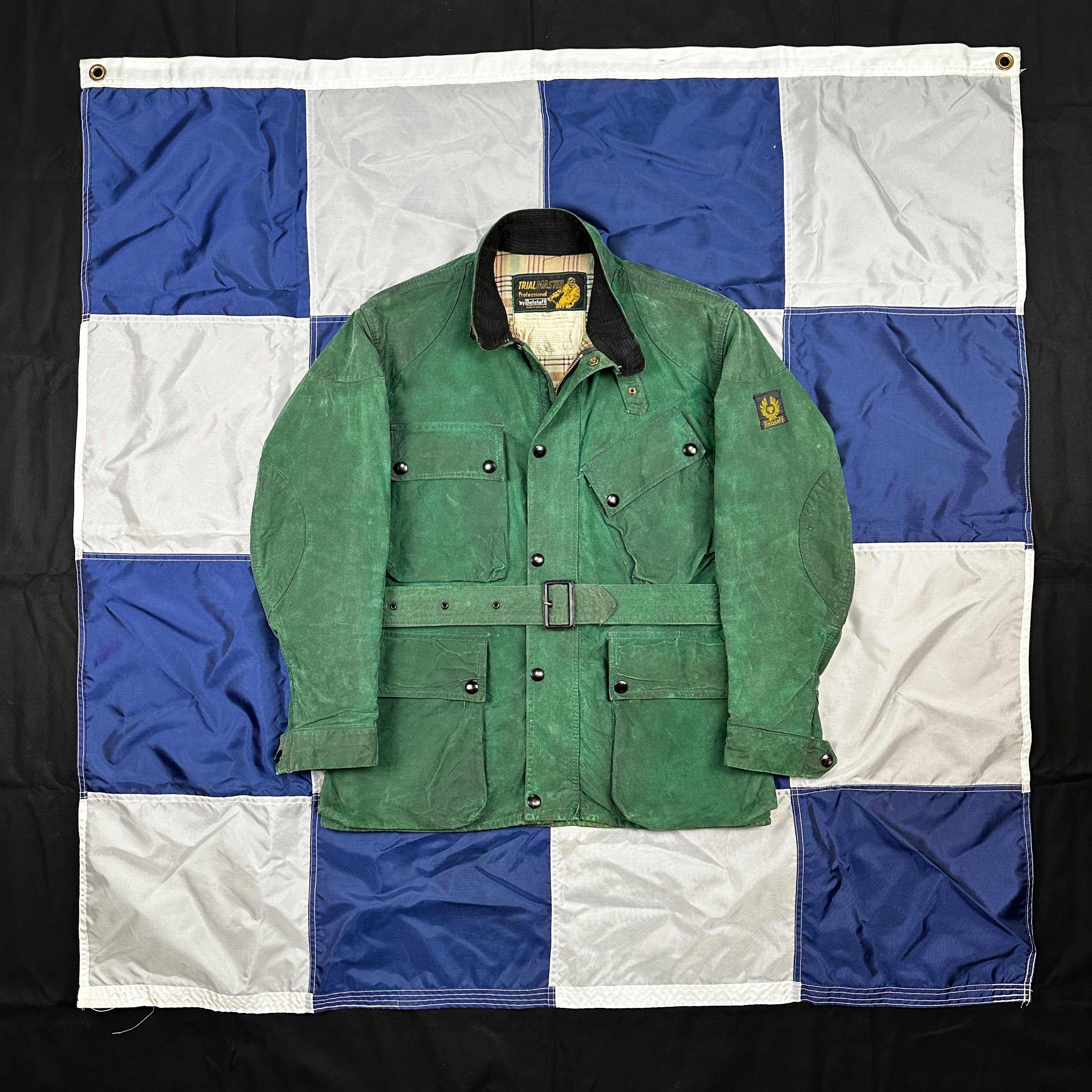 Belstaff 1960s Trailmaster Green Racing Jacket