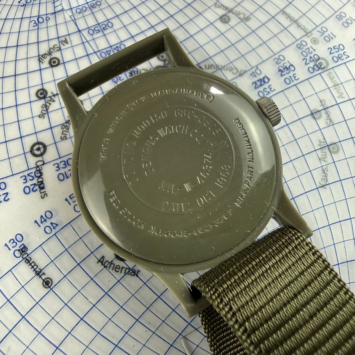 US Army 1968 MIL-W-46374 Watch - Deadstock