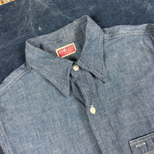 Load image into Gallery viewer, Big Leed 1940/50s Chambray Shirt - Mint Condition