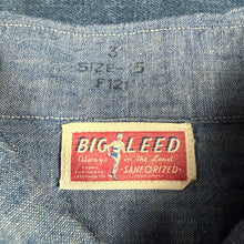 Load image into Gallery viewer, Big Leed 1940/50s Chambray Shirt - Mint Condition