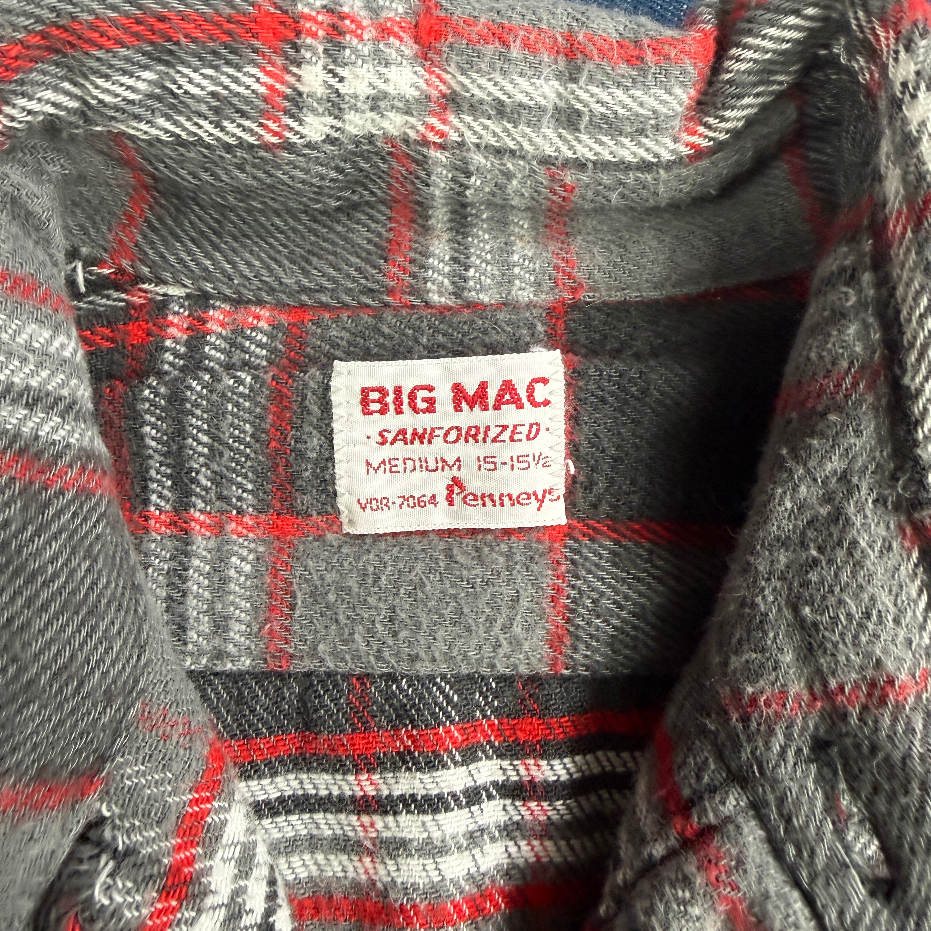 Big Mac 1950s/60s Flannel Shirt - Good Condition