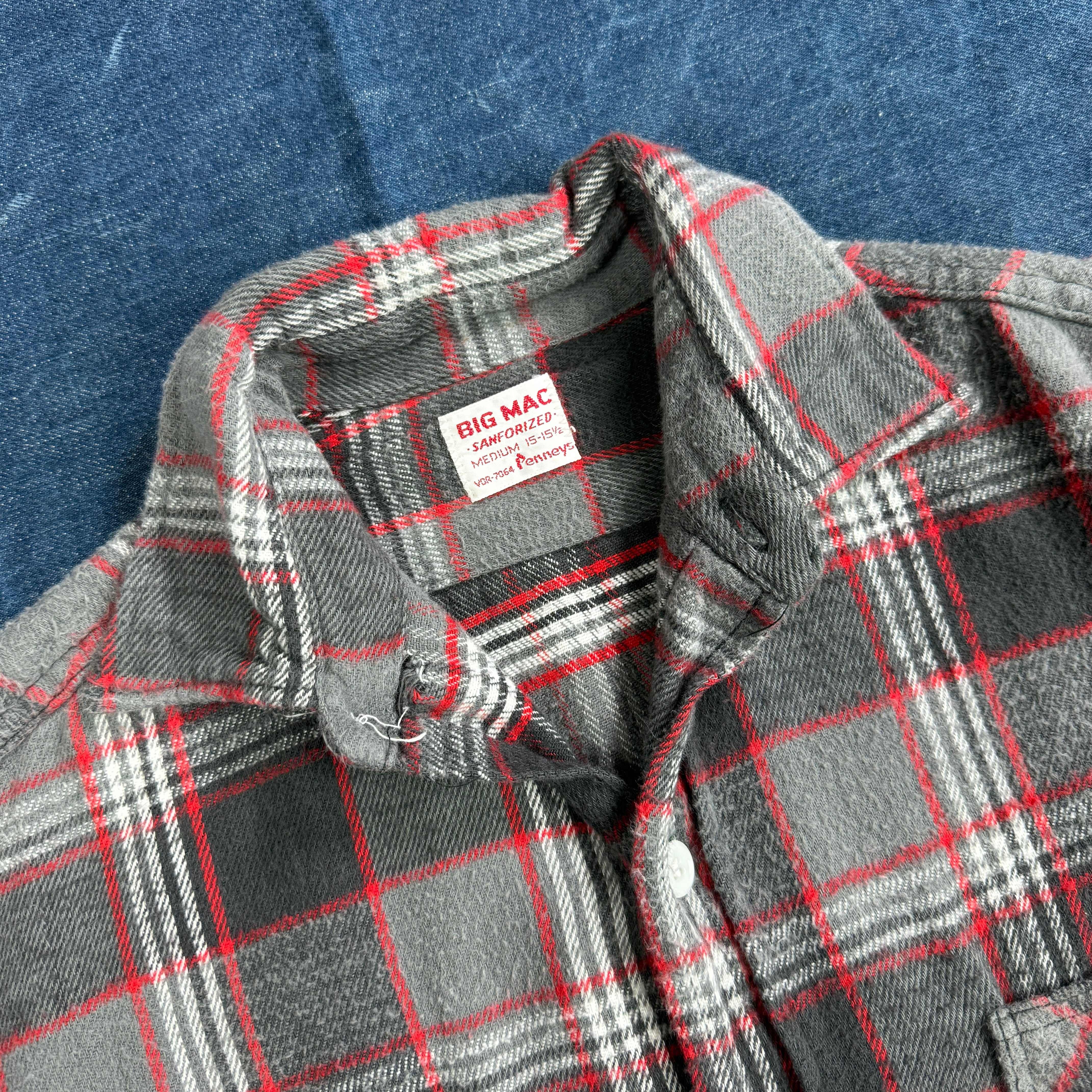 Big Mac 1950s/60s Flannel Shirt - Good Condition