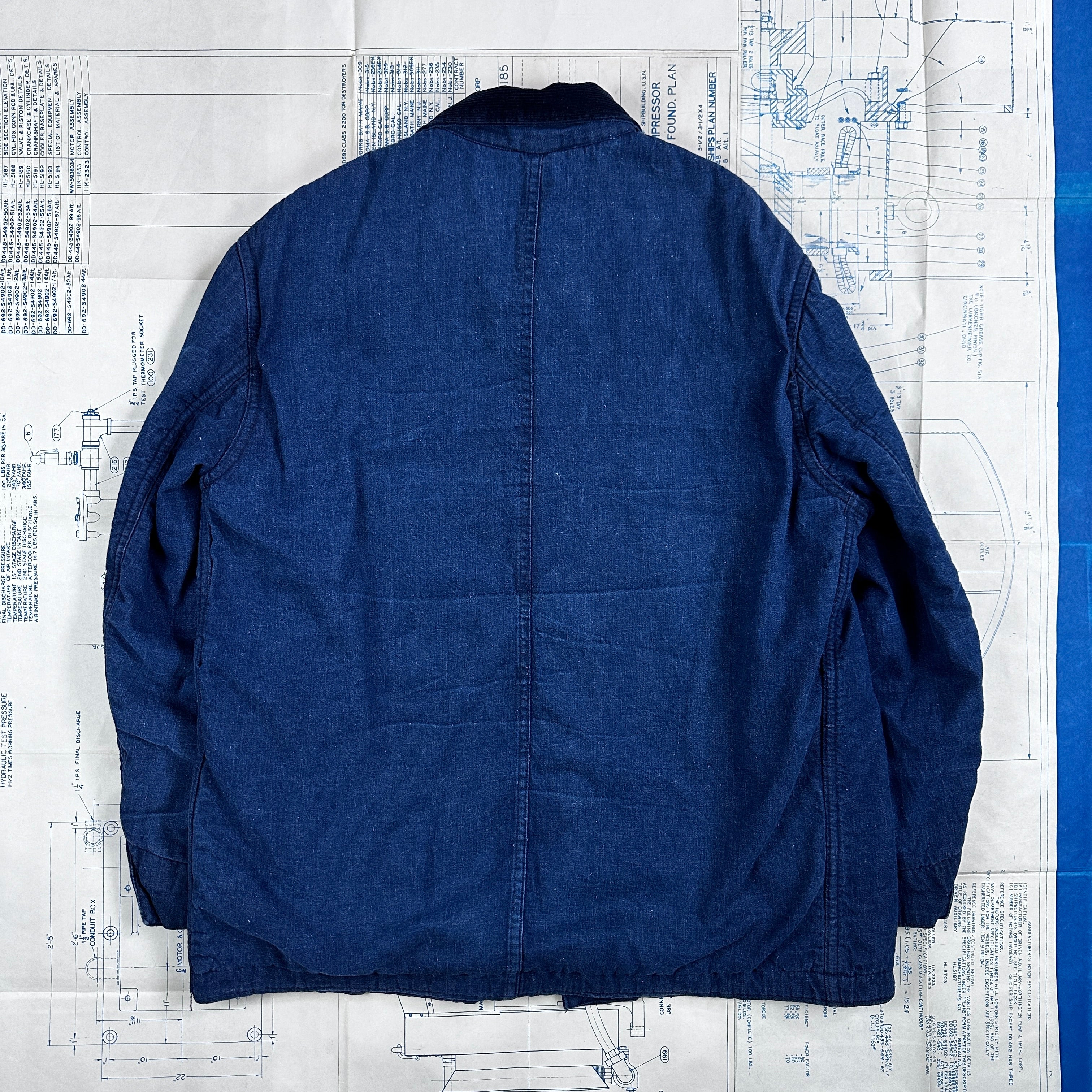 Big Mac 1950s Blanket Lined Chore Jacket