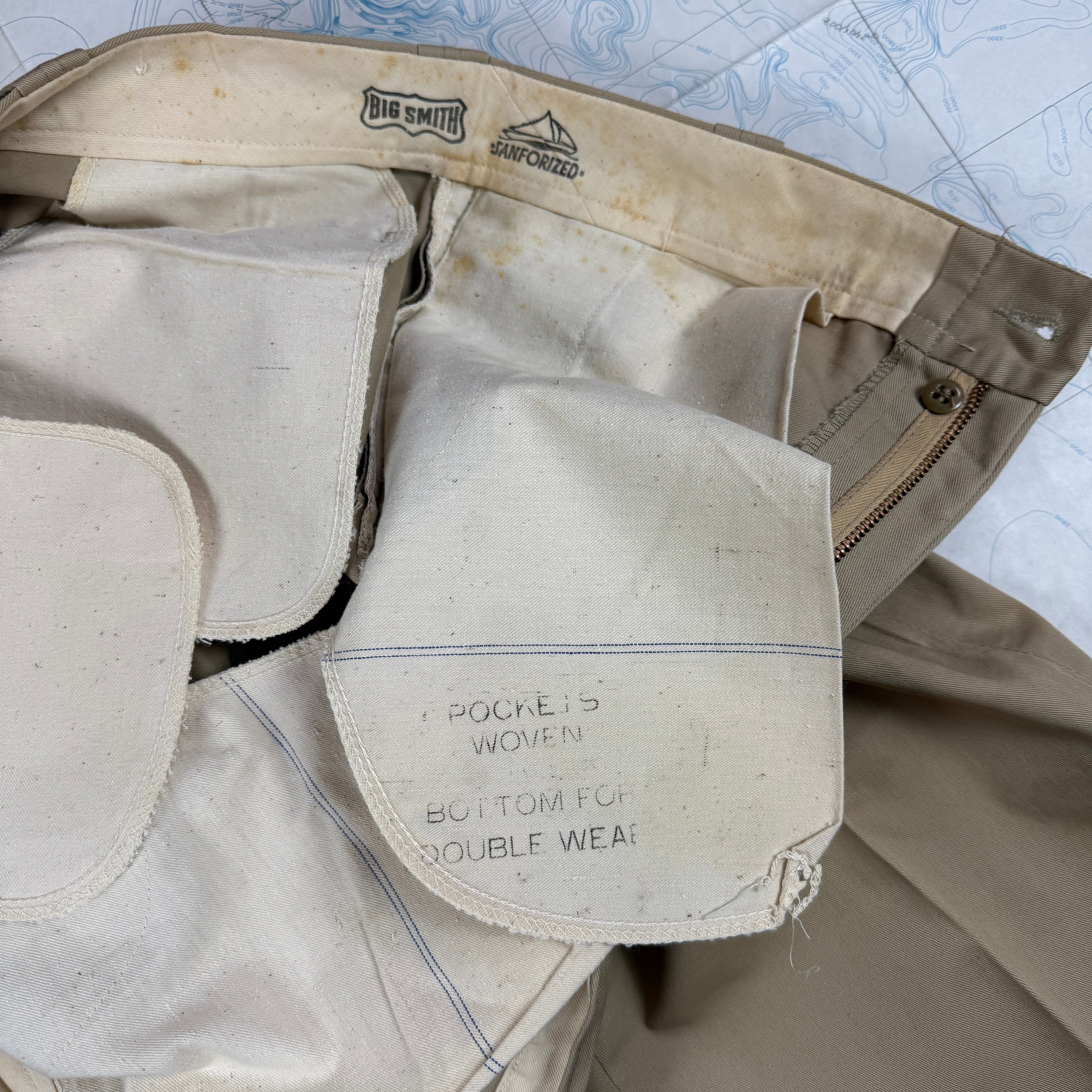 Big Smith 1950s Chinos - Deadstock