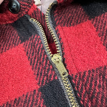 Load image into Gallery viewer, Big Yank 1930s/40s 1/4 Zip Plaid Shirt