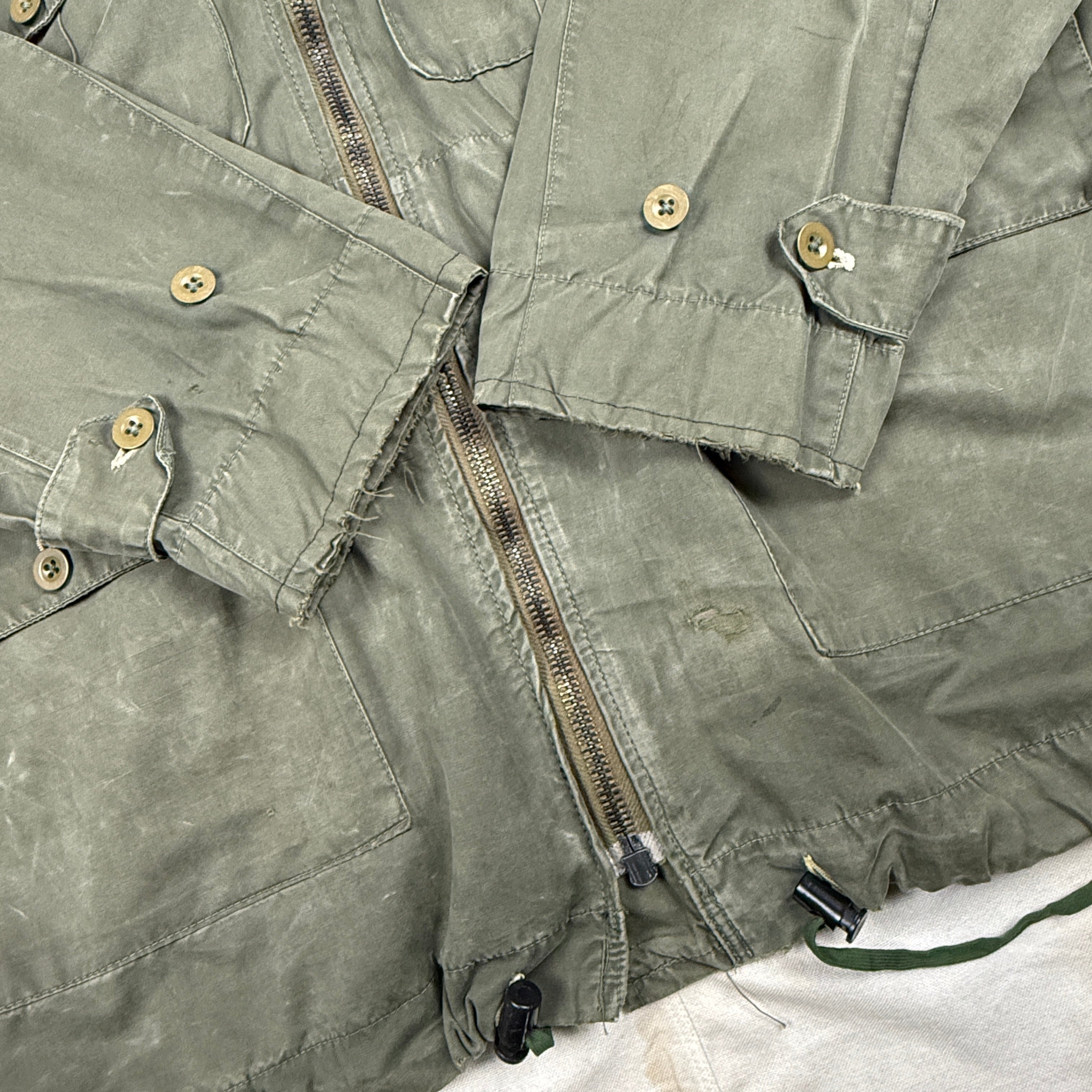 British Army 63 Pattern Green Ventile Smock Windproof