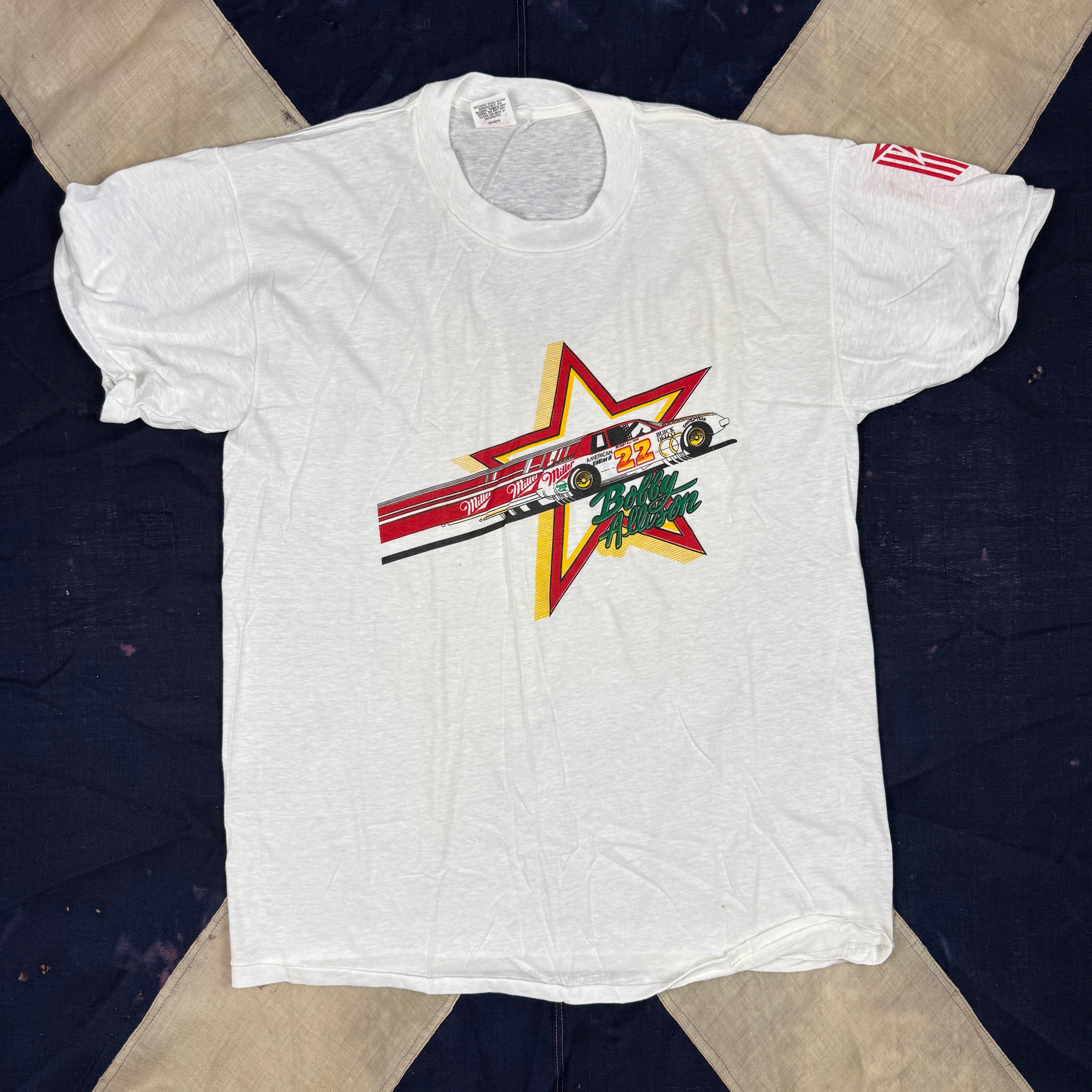 Bobby Allison 1970s T-shirt -Deadstock
