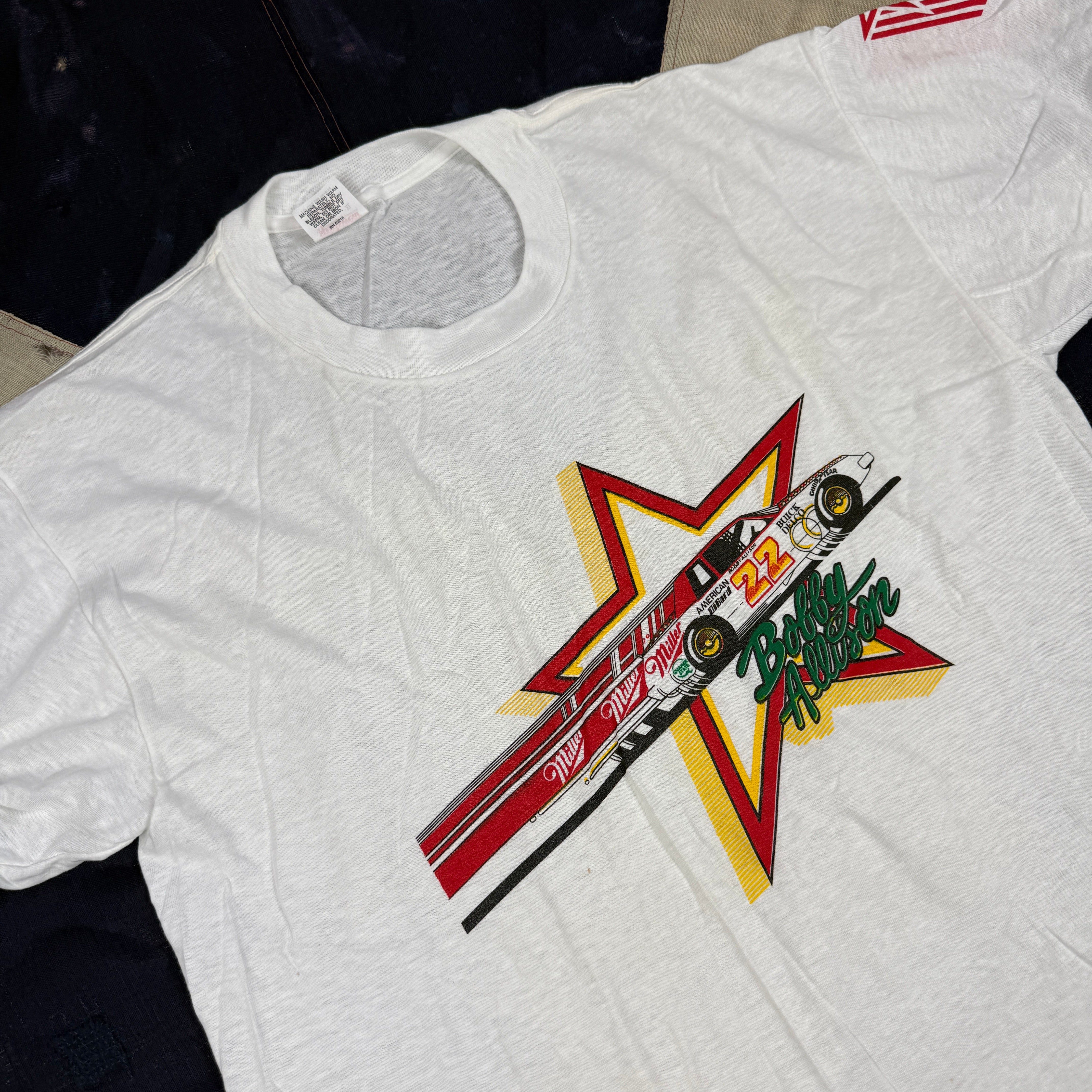 Bobby Allison 1970s T-shirt -Deadstock