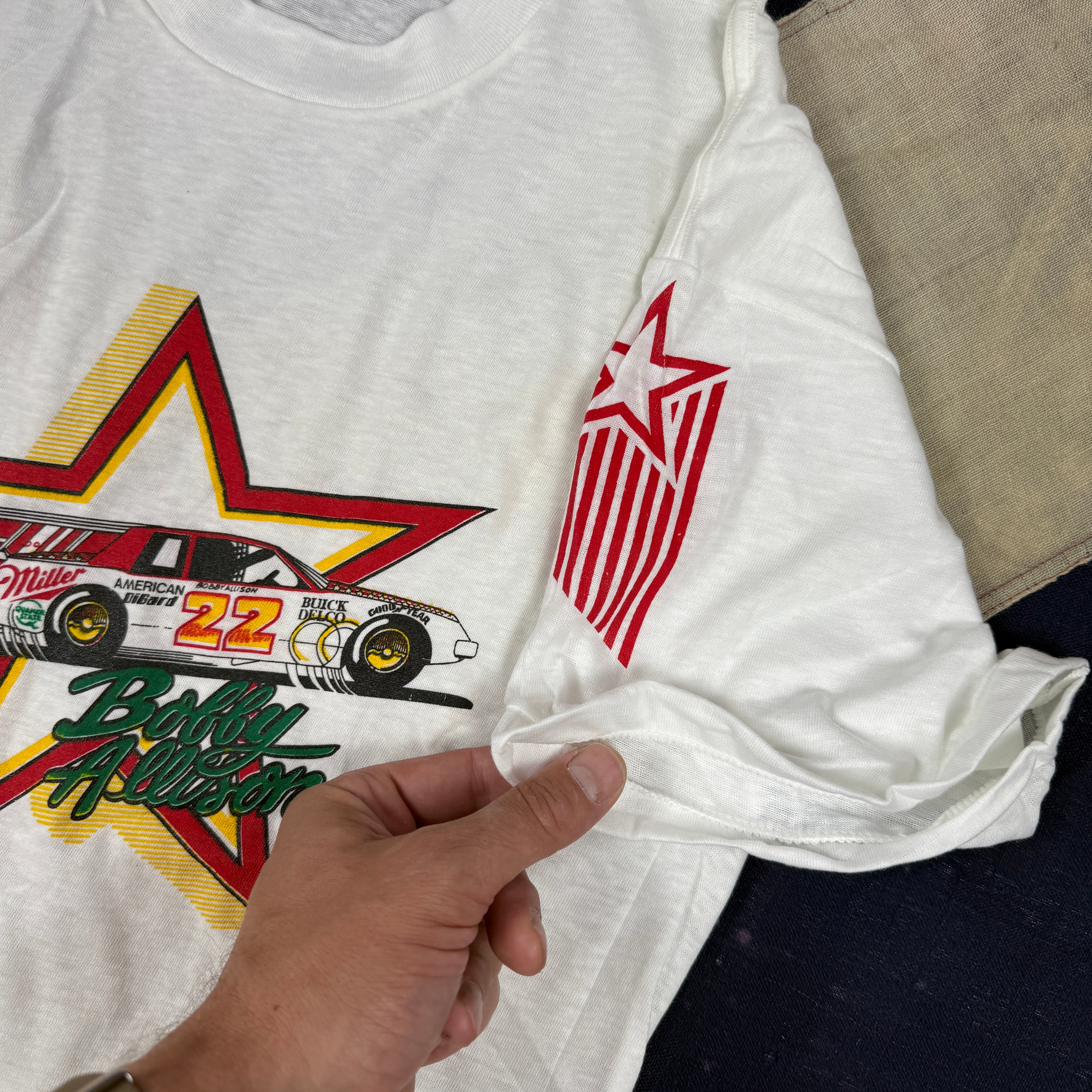 Bobby Allison 1970s T-shirt -Deadstock