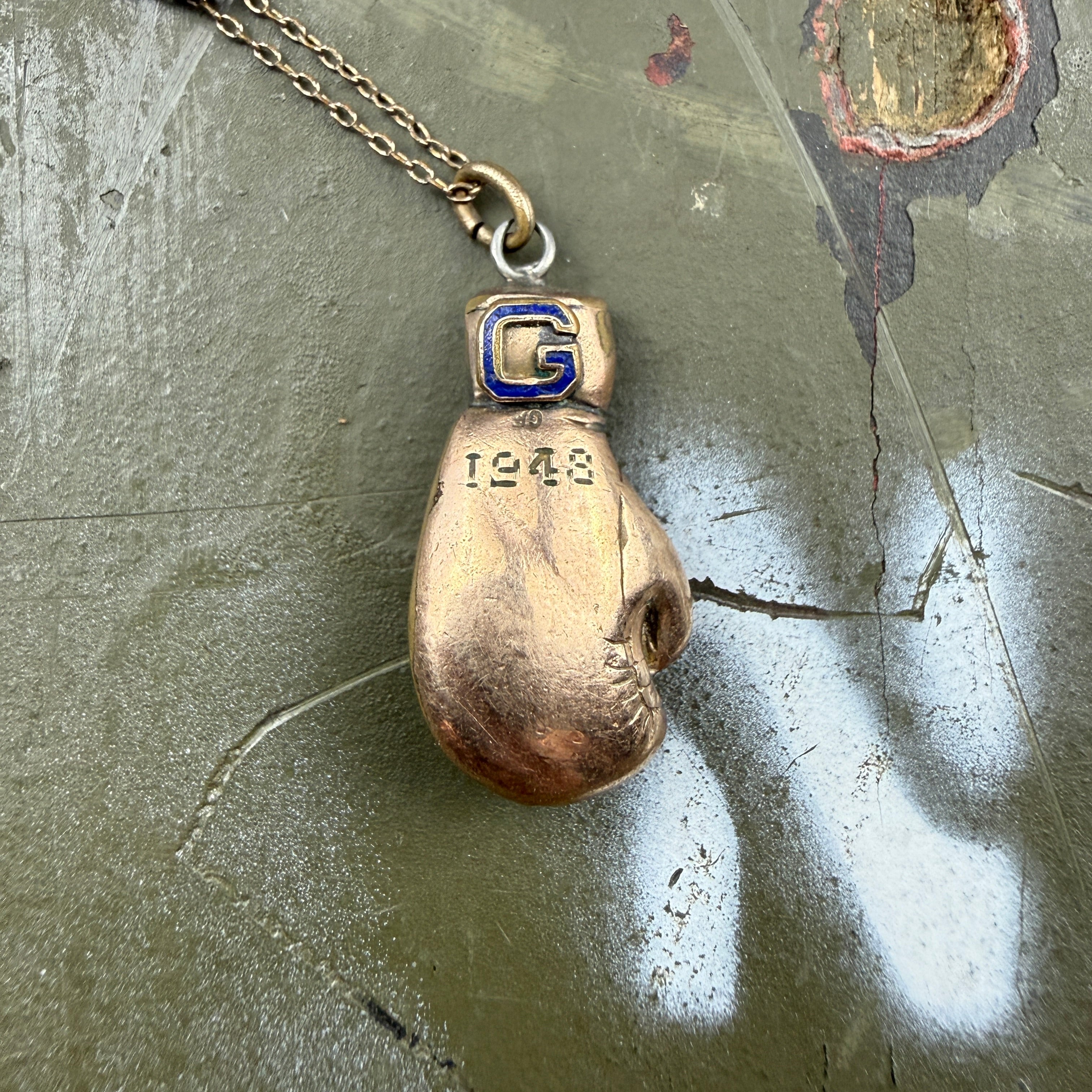 1948 Varsity Boxing Champion Pendant