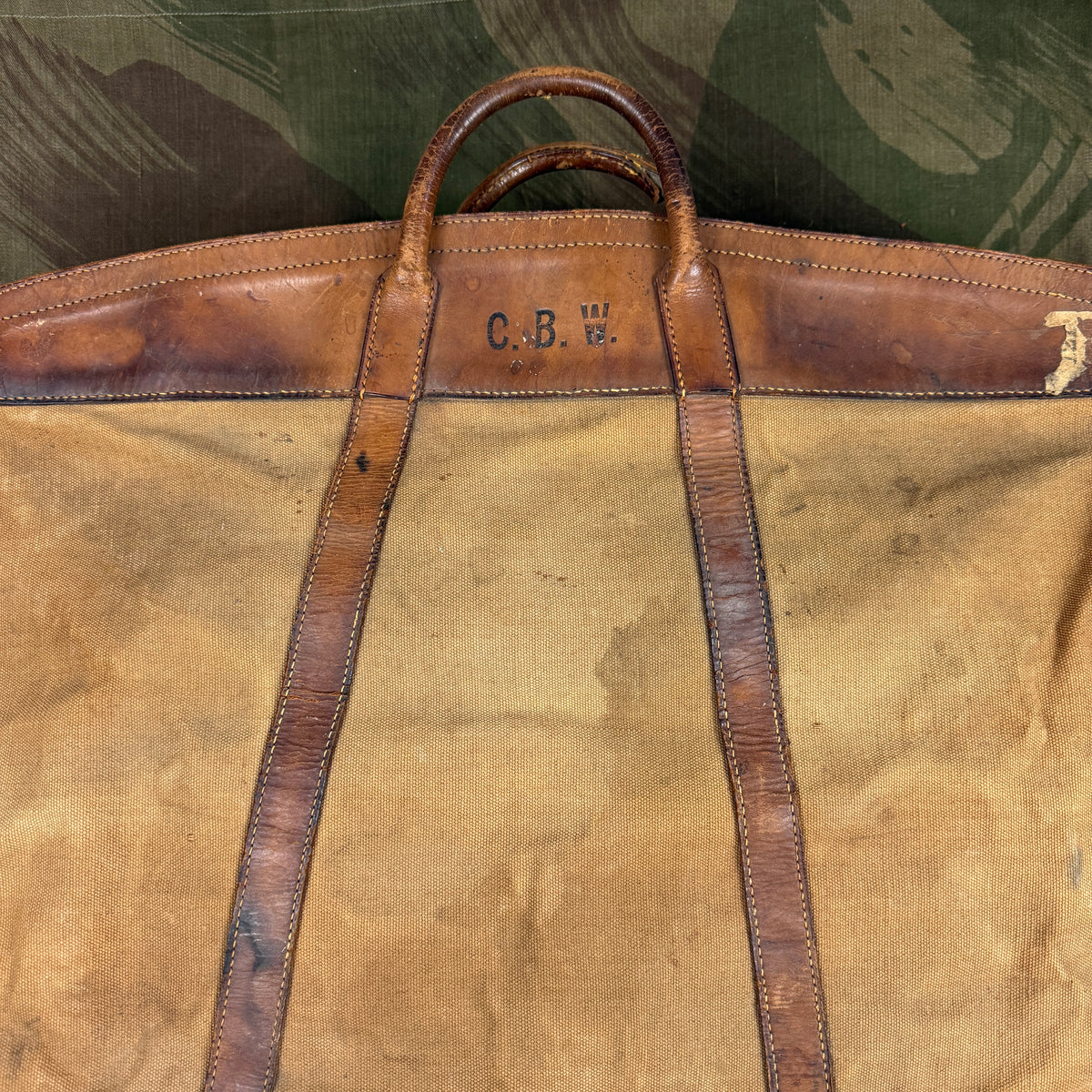 British Officer WW2 Tote Kit Bag