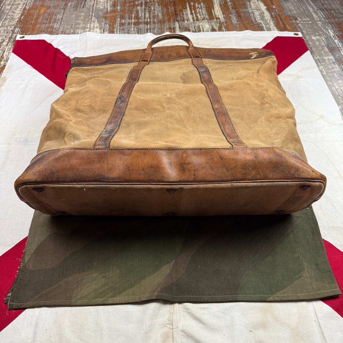 British Officer WW2 Tote Kit Bag