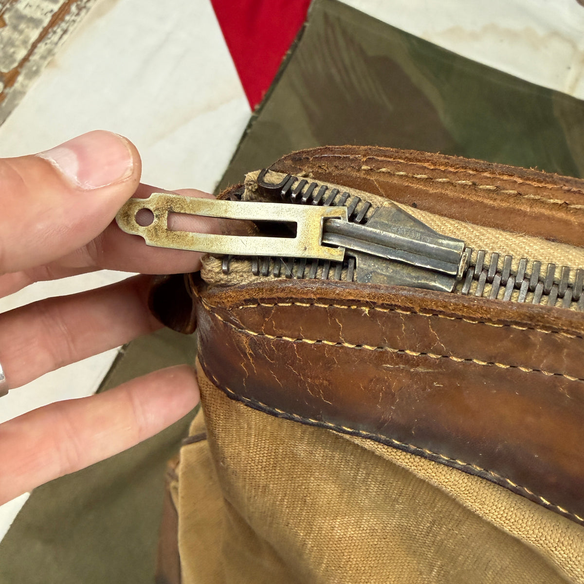 British Officer WW2 Tote Kit Bag