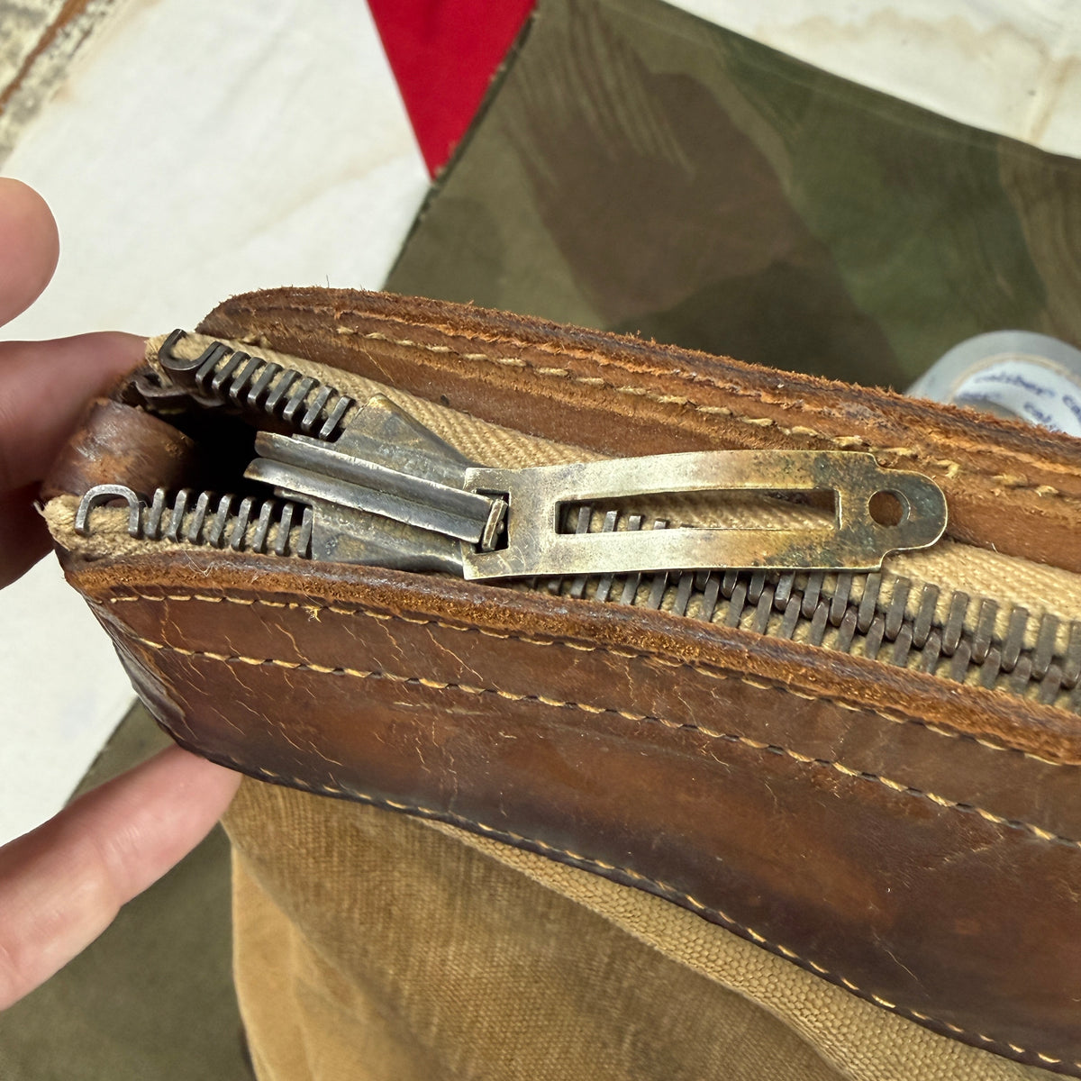 British Officer WW2 Tote Kit Bag