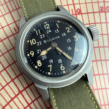 Load image into Gallery viewer, US Army Bulova 1962 MIL-W-3818A Field Watch