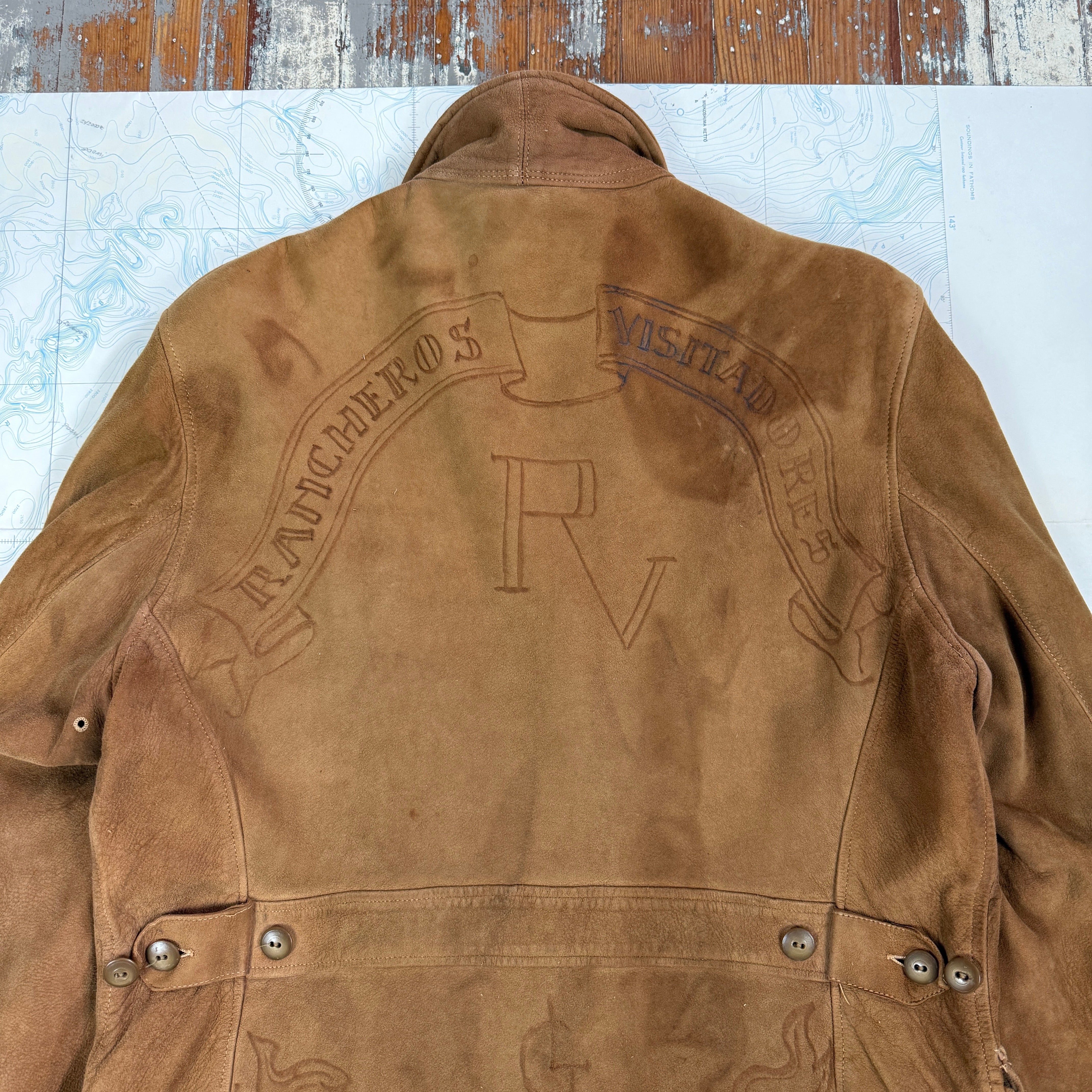 California Sportswear 1950s Nubuck Jacket
